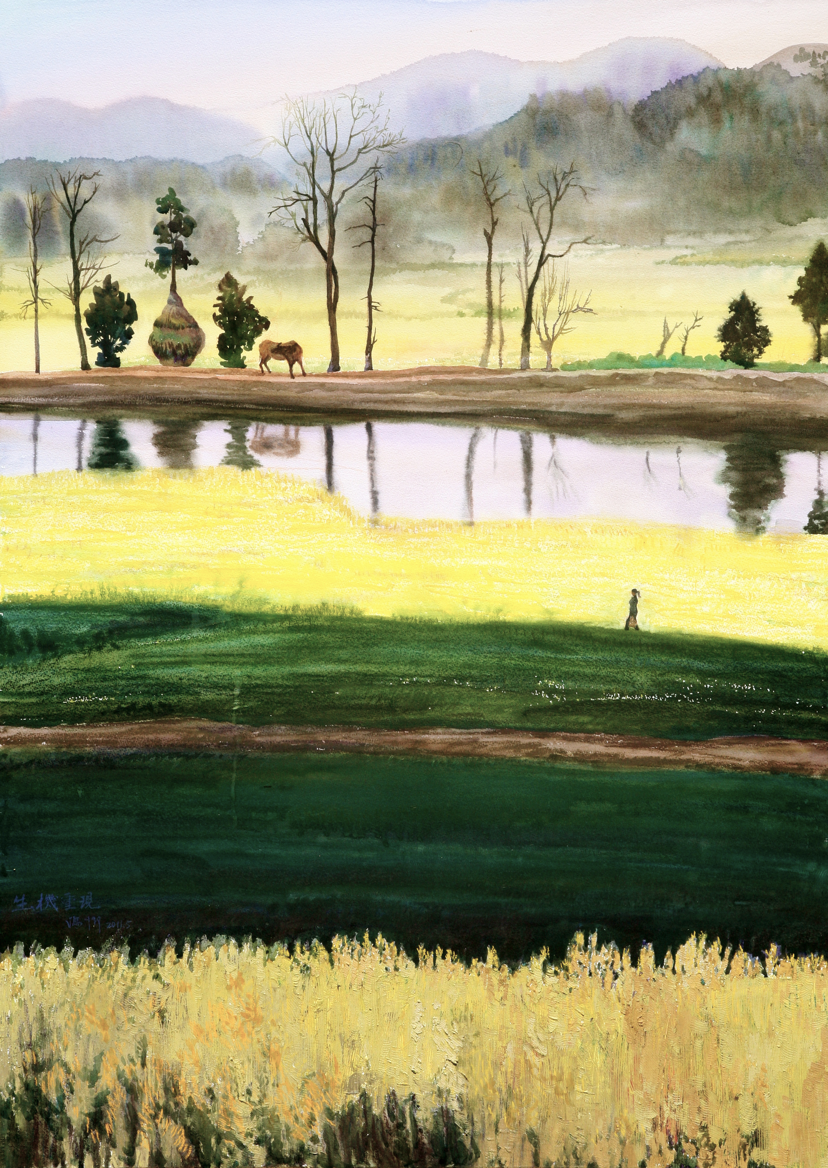 When winter fades, life returns