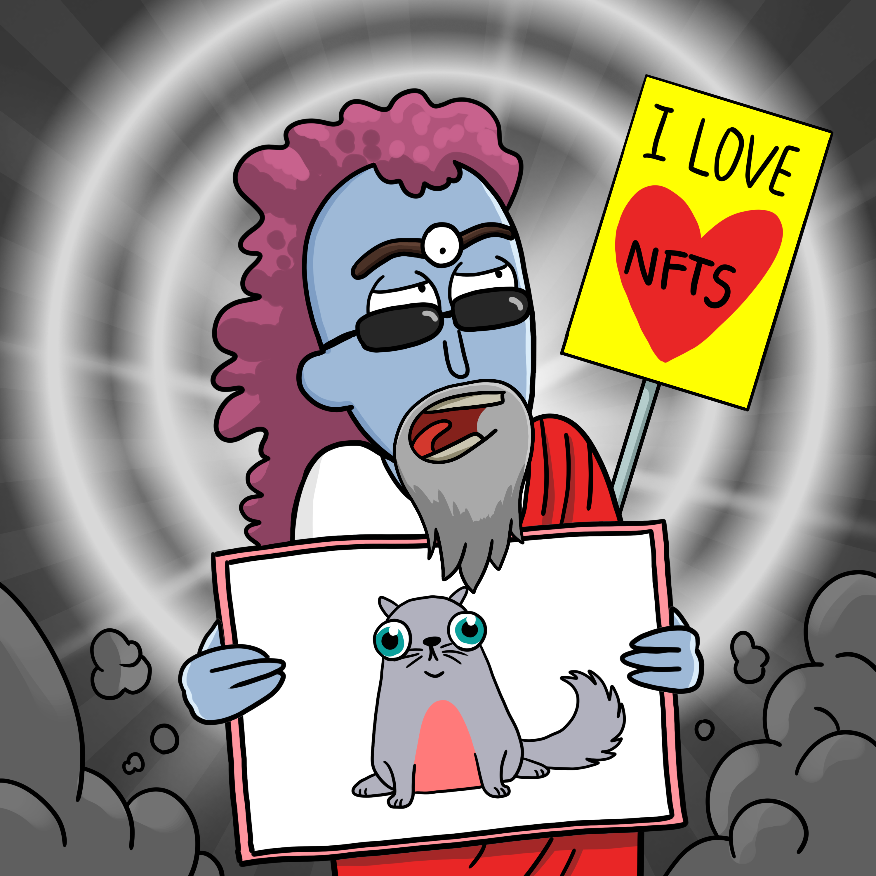 God Blesses NFTees #4916