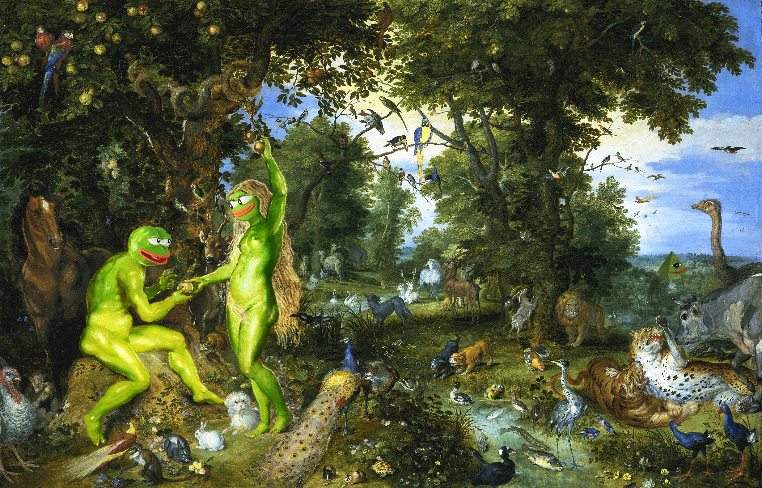 Pepe's Earthly Paradise 🐸🍎