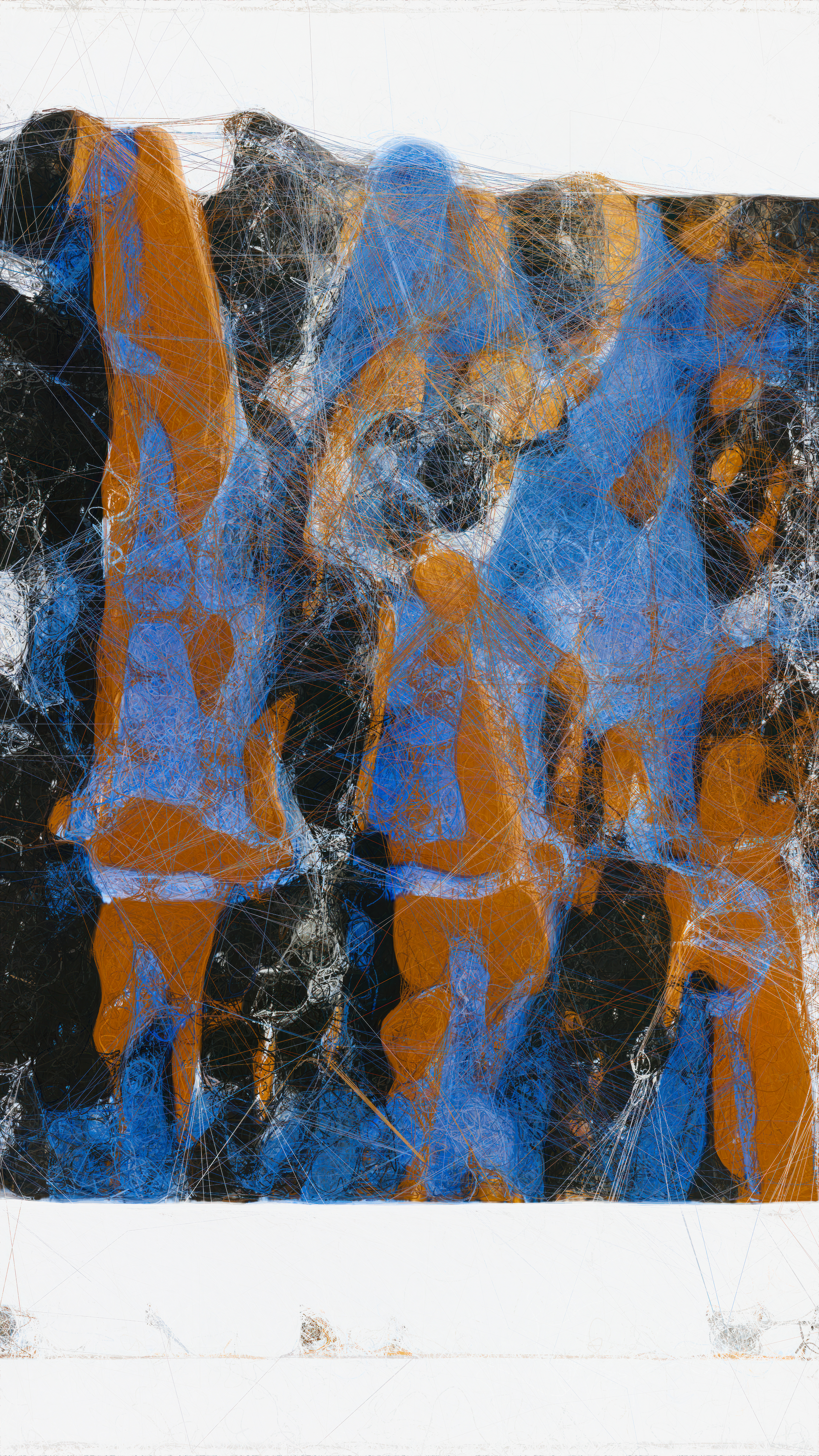 Unsupervised — Burned — Machine Hallucinations — MoMA Dreams #10