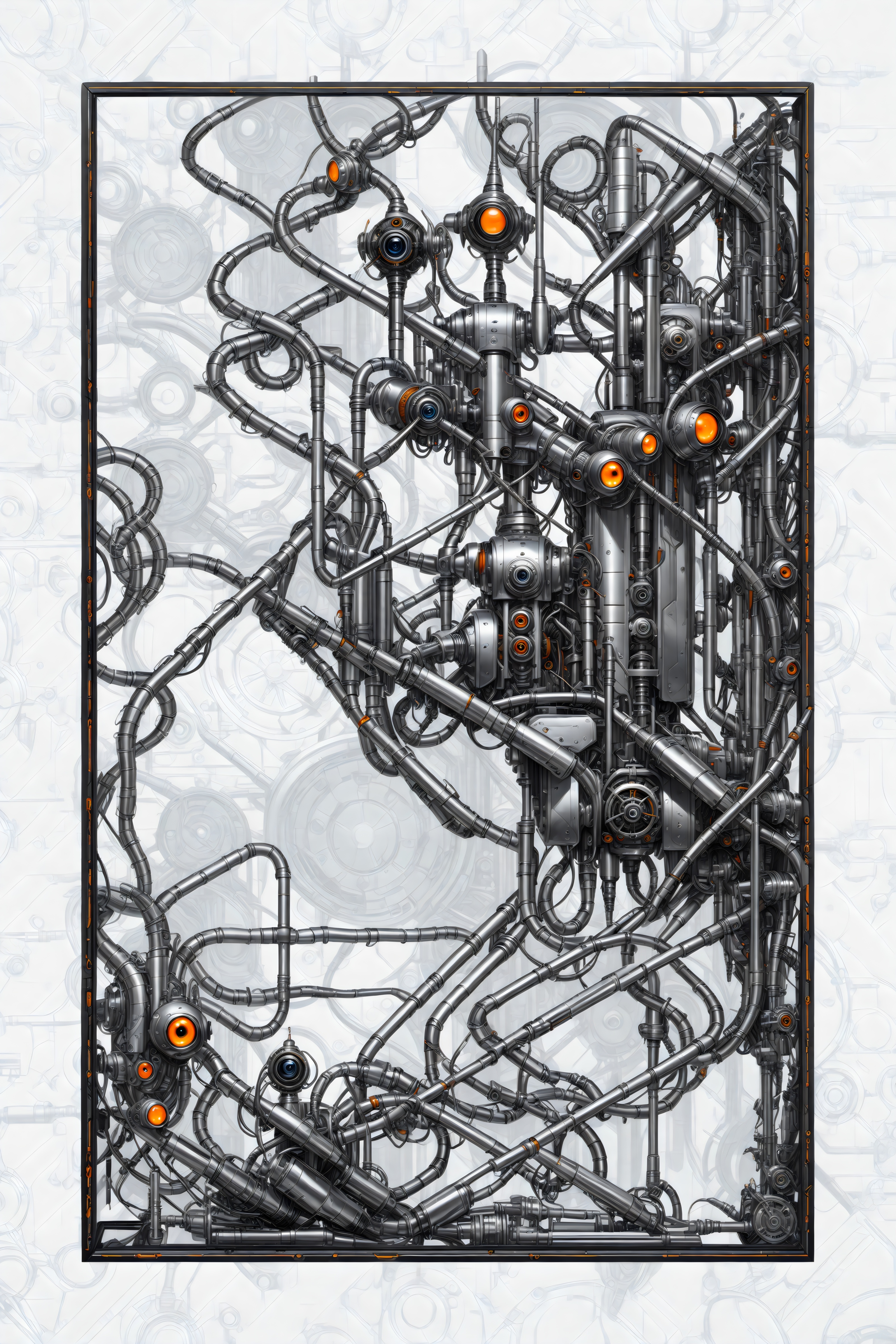 UBK #22 Orange Insects