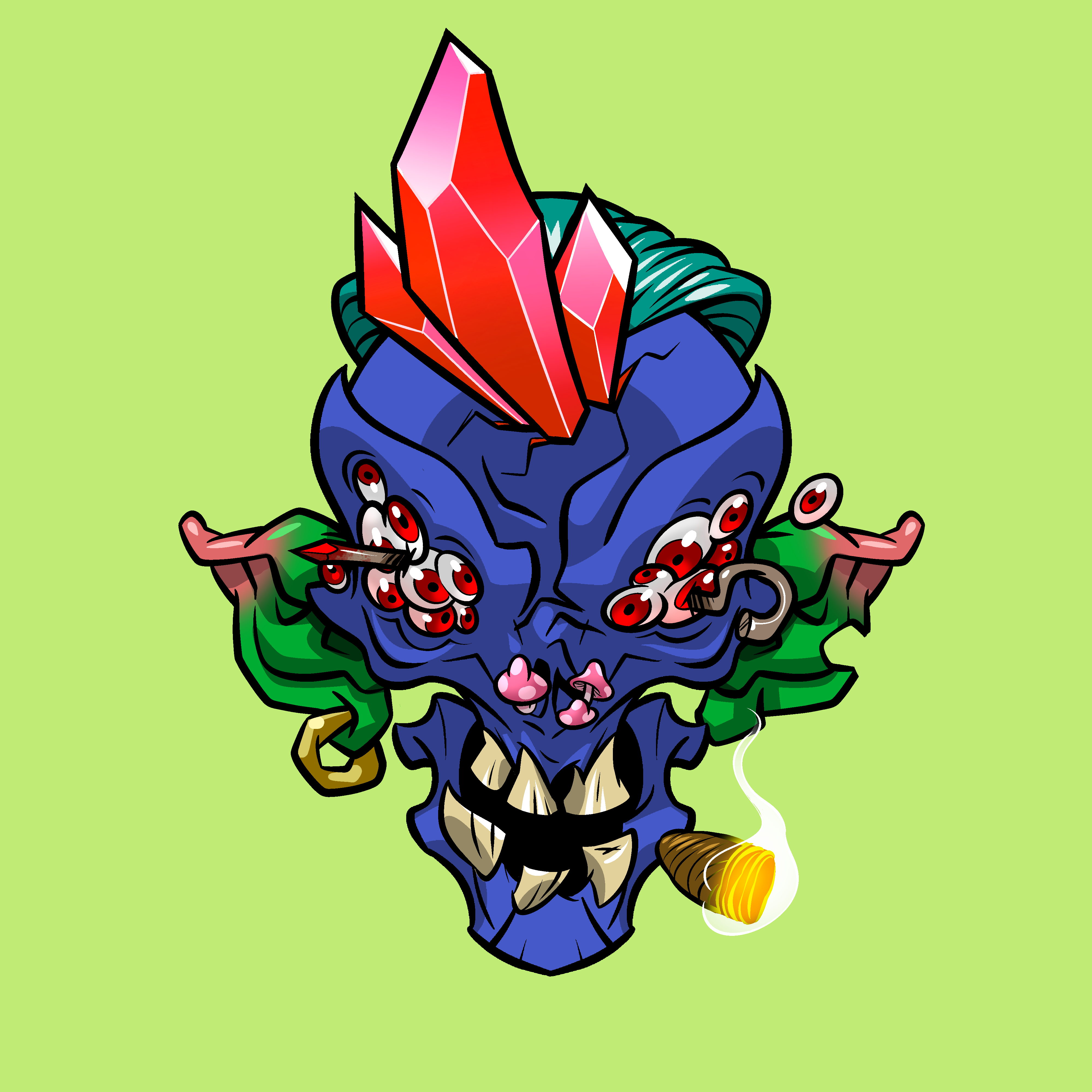 DemonicSkulls #10100
