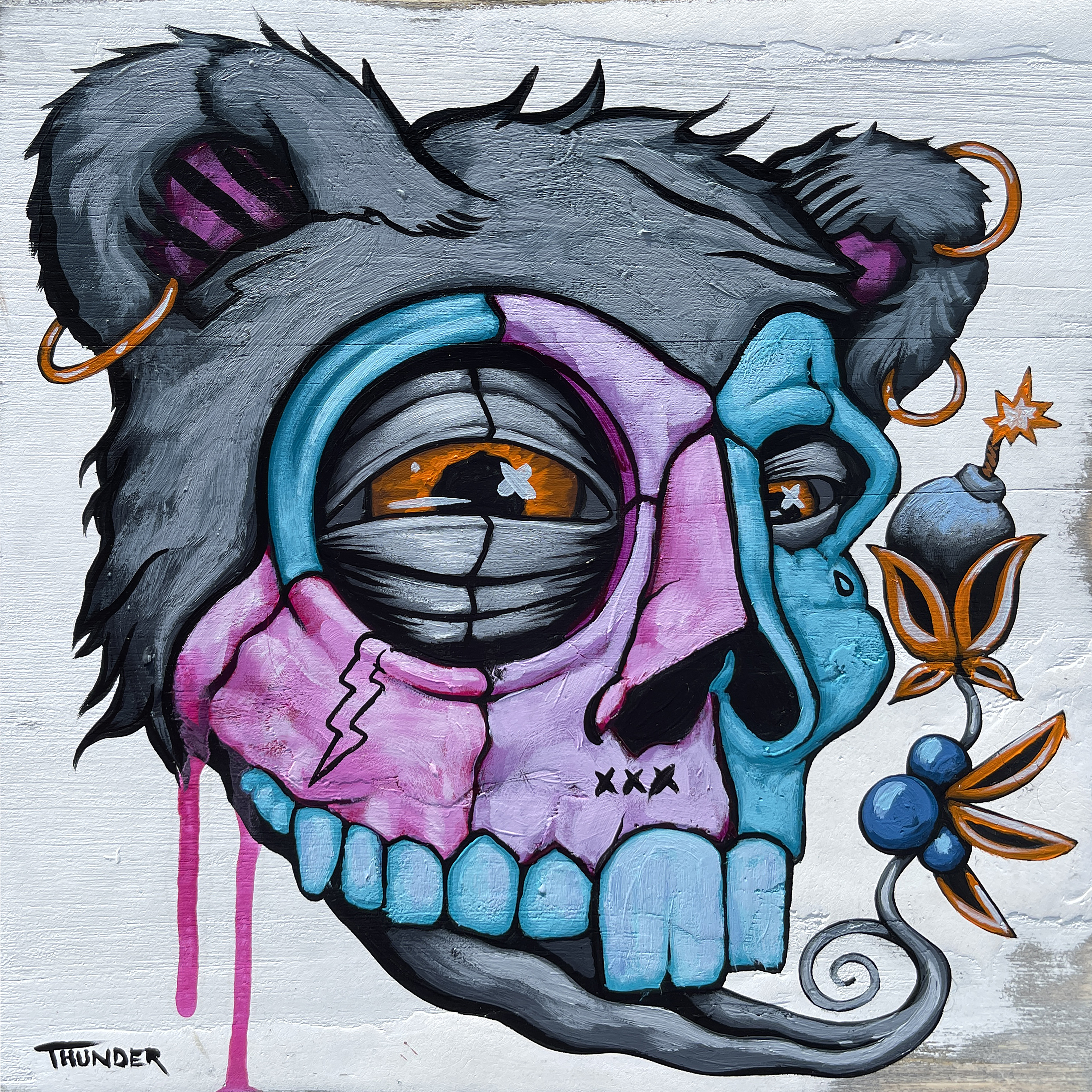 Bear With Rabbit Skull 2 #2/10