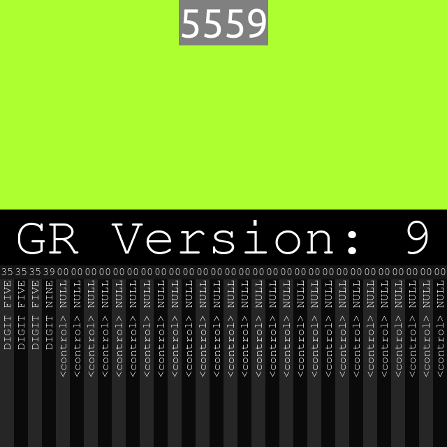 5559 (GR version 9)