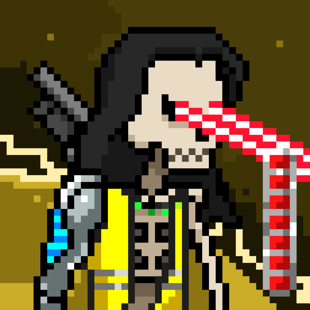 Ordinal Ladies Skull #6286