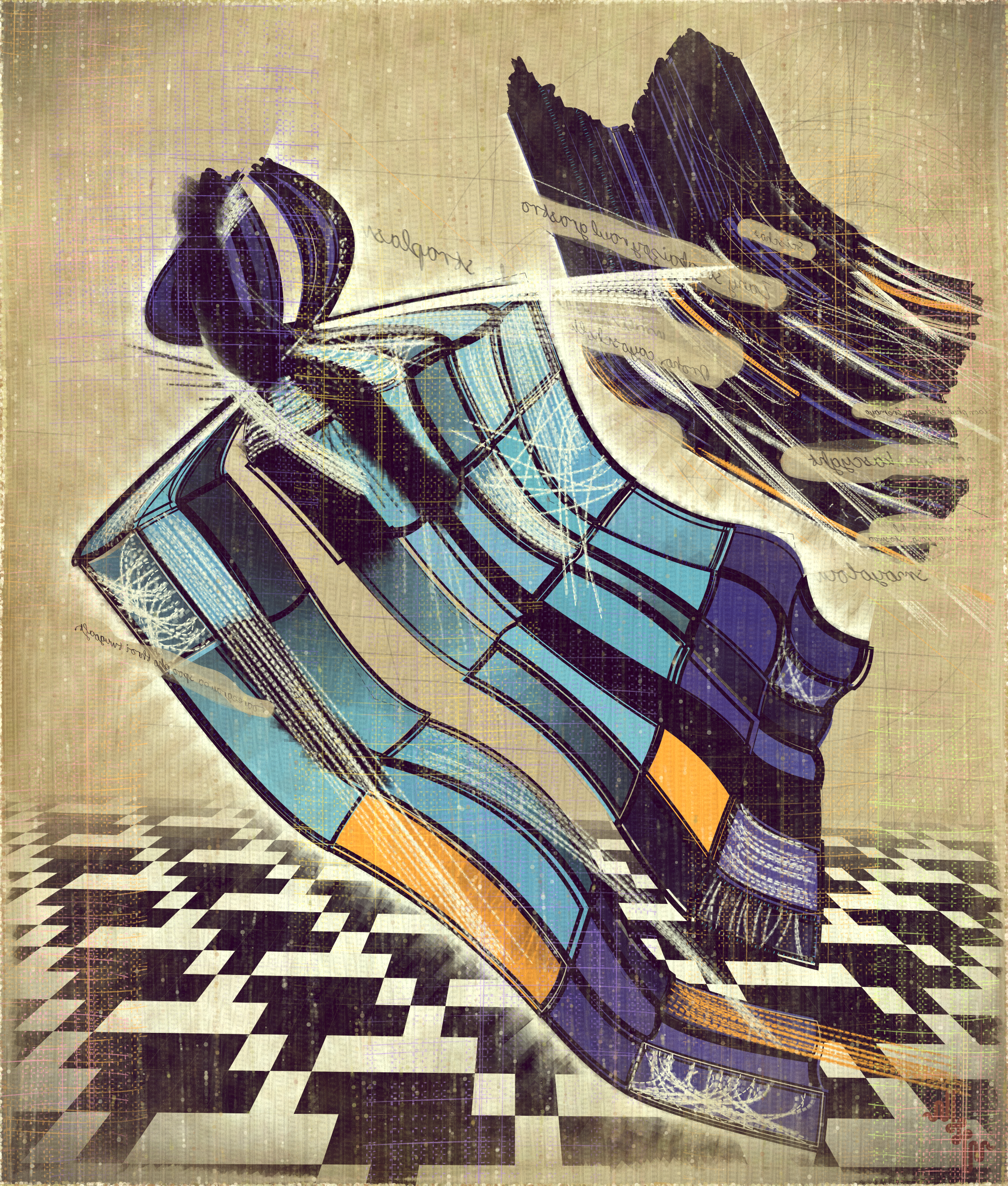 Amplitudes of Canvas #211