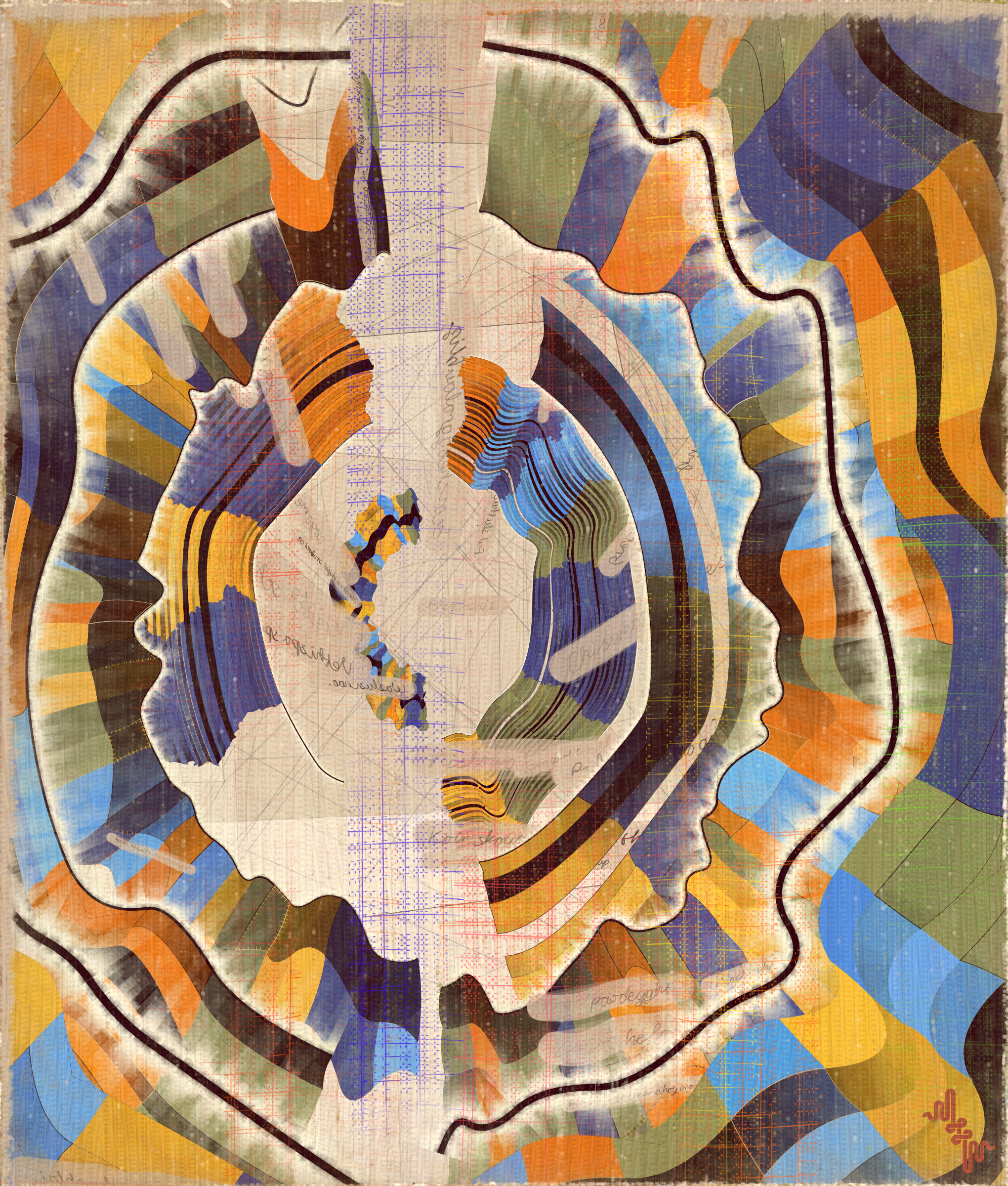 Amplitudes of Canvas #175