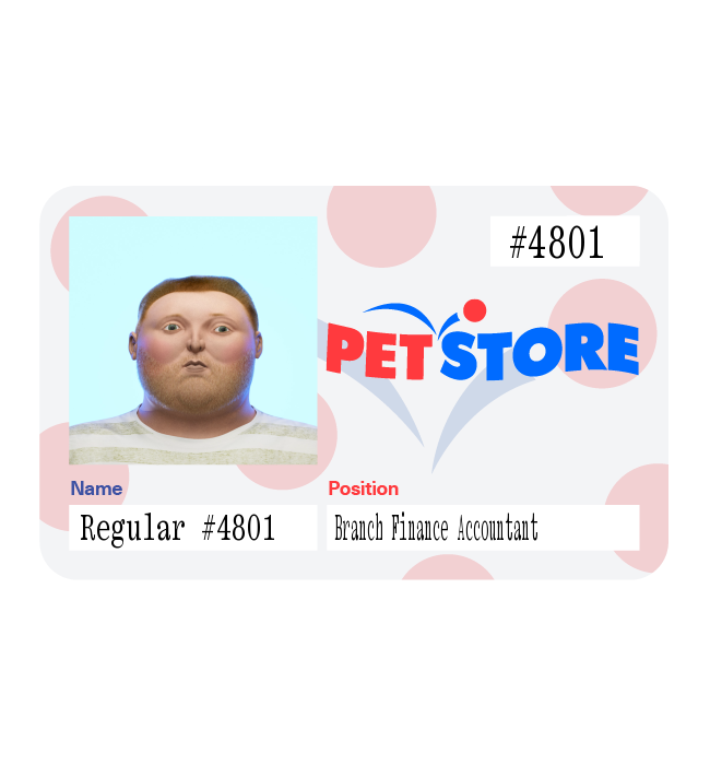 40.42 Ⓡ / week, Petstore