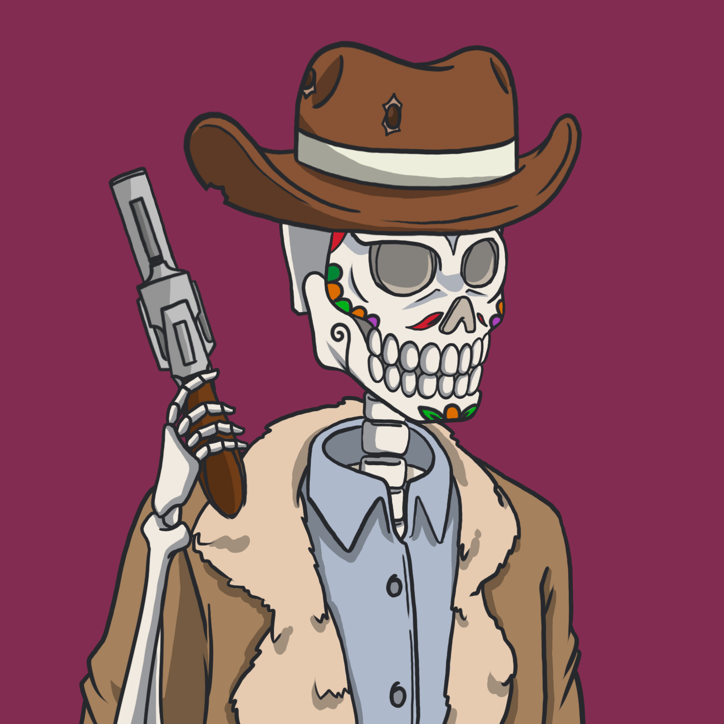 Skelly Cowboy #867