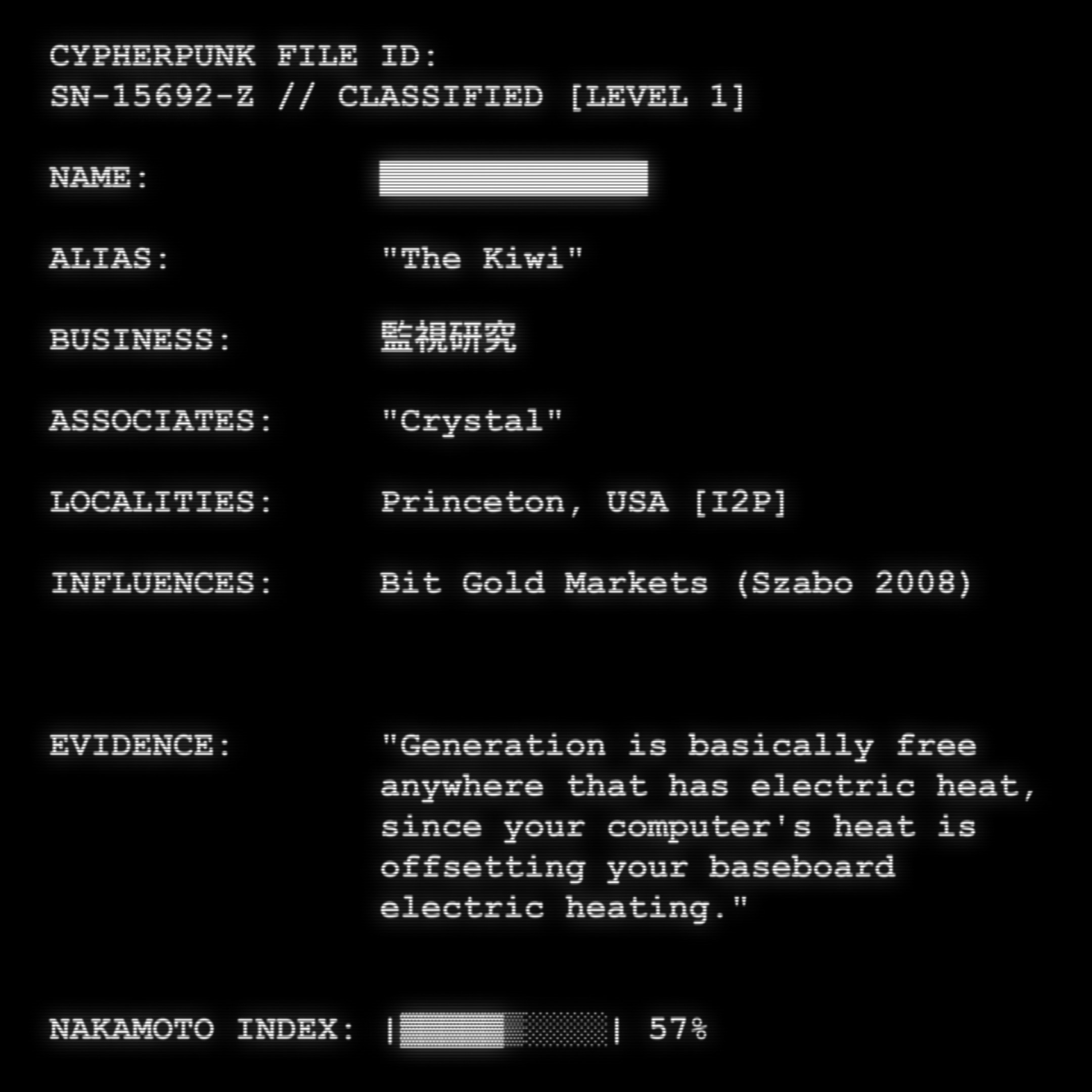 CYPHERPUNK FILES #3105