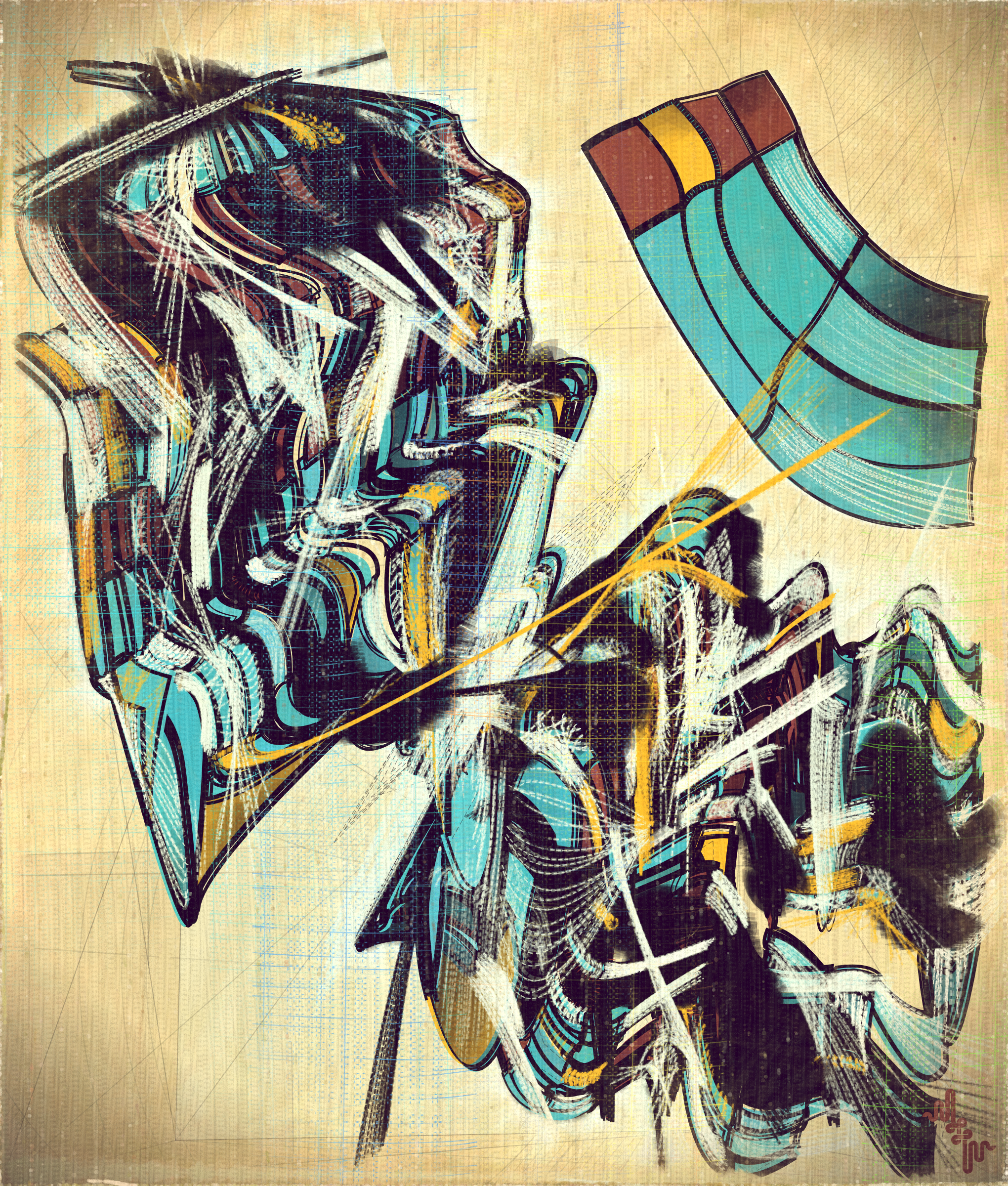 Amplitudes of Canvas #30