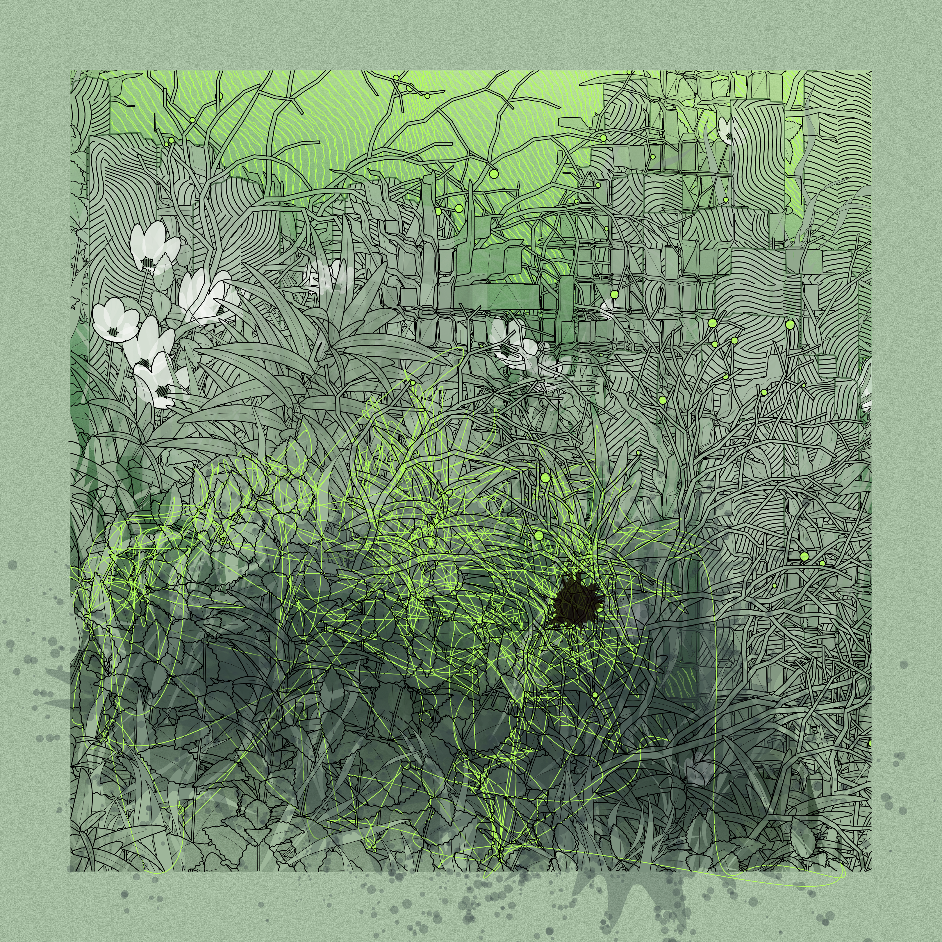 Landscape with Carbon Capture #6815