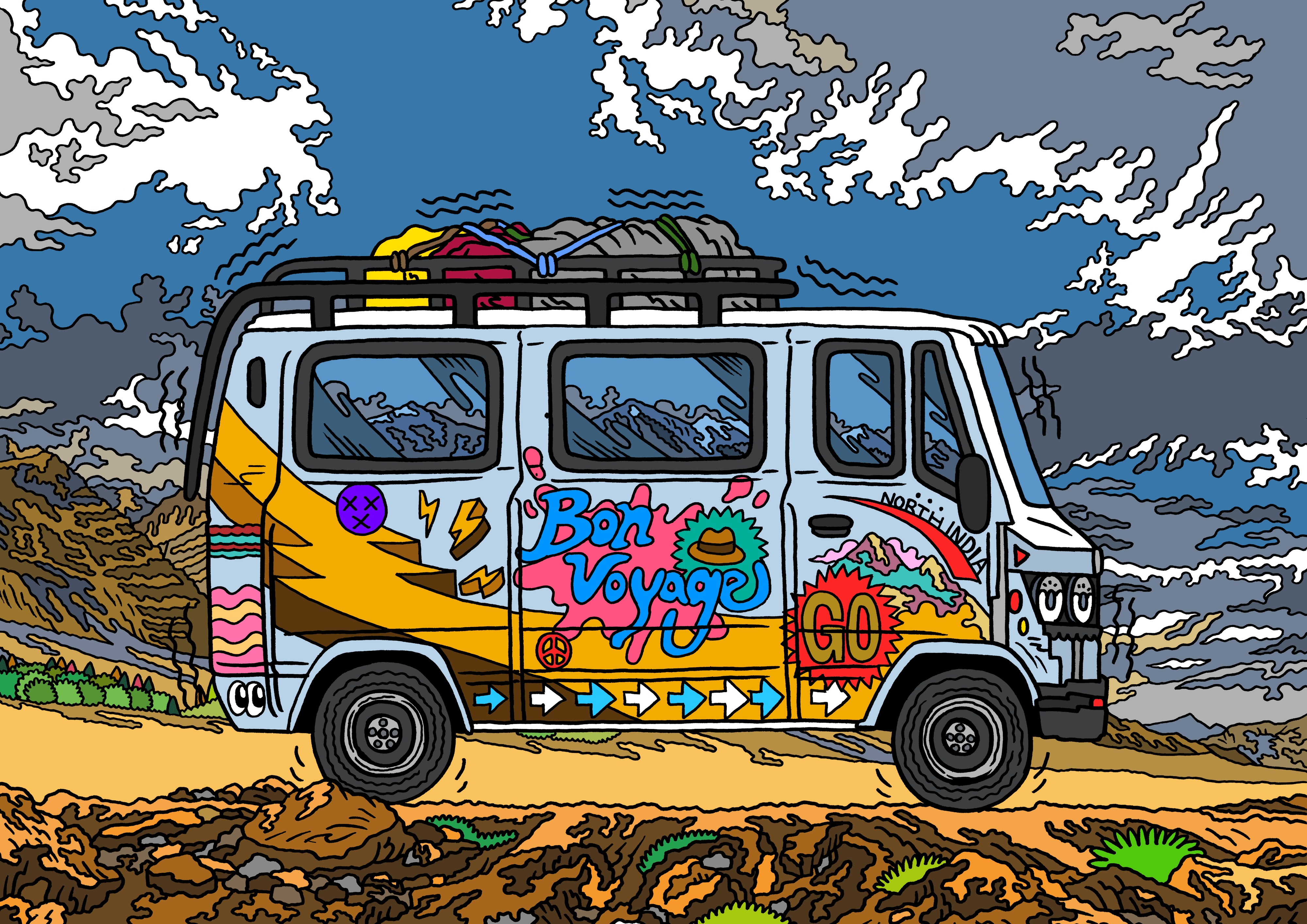 #90 Uninvited guest in minibus