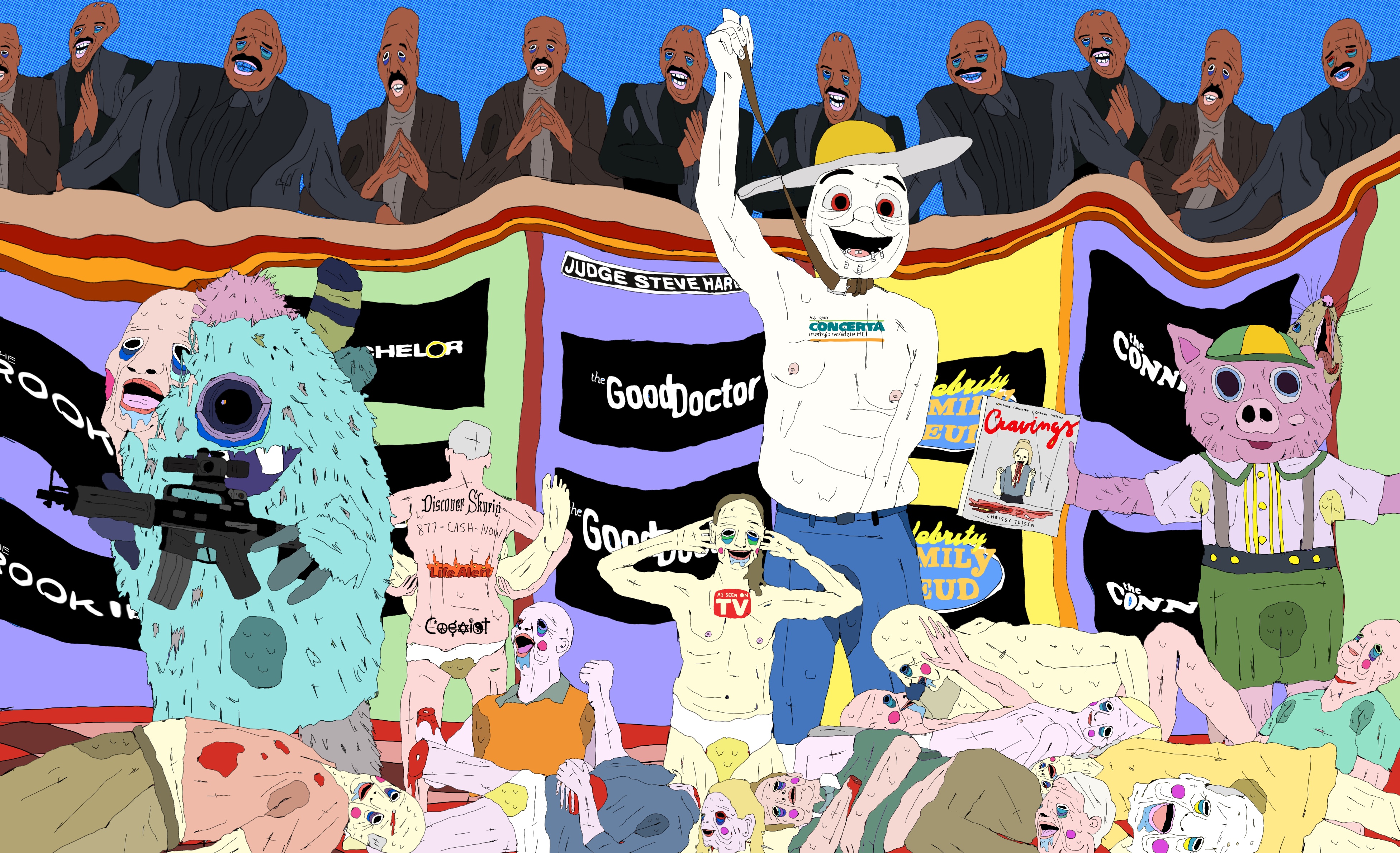 sentenced to death by judge steve harvey on the masked singer #5/15