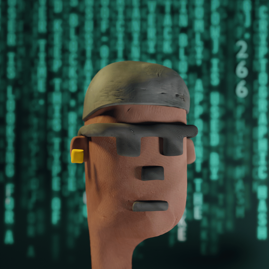 Scratched ClayPunks #0266