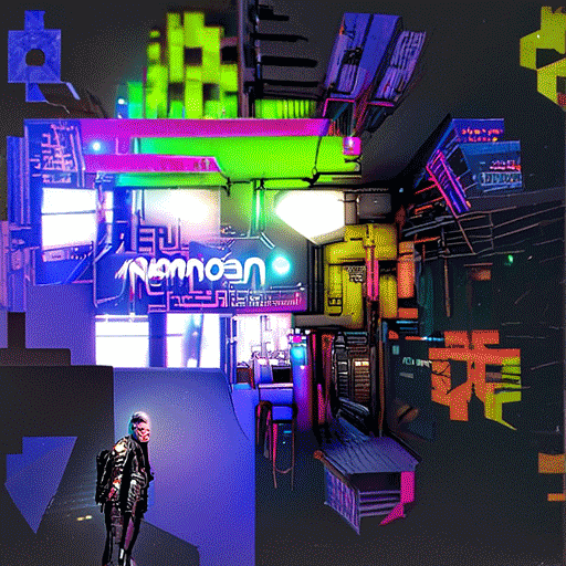 Cyber cityGAN