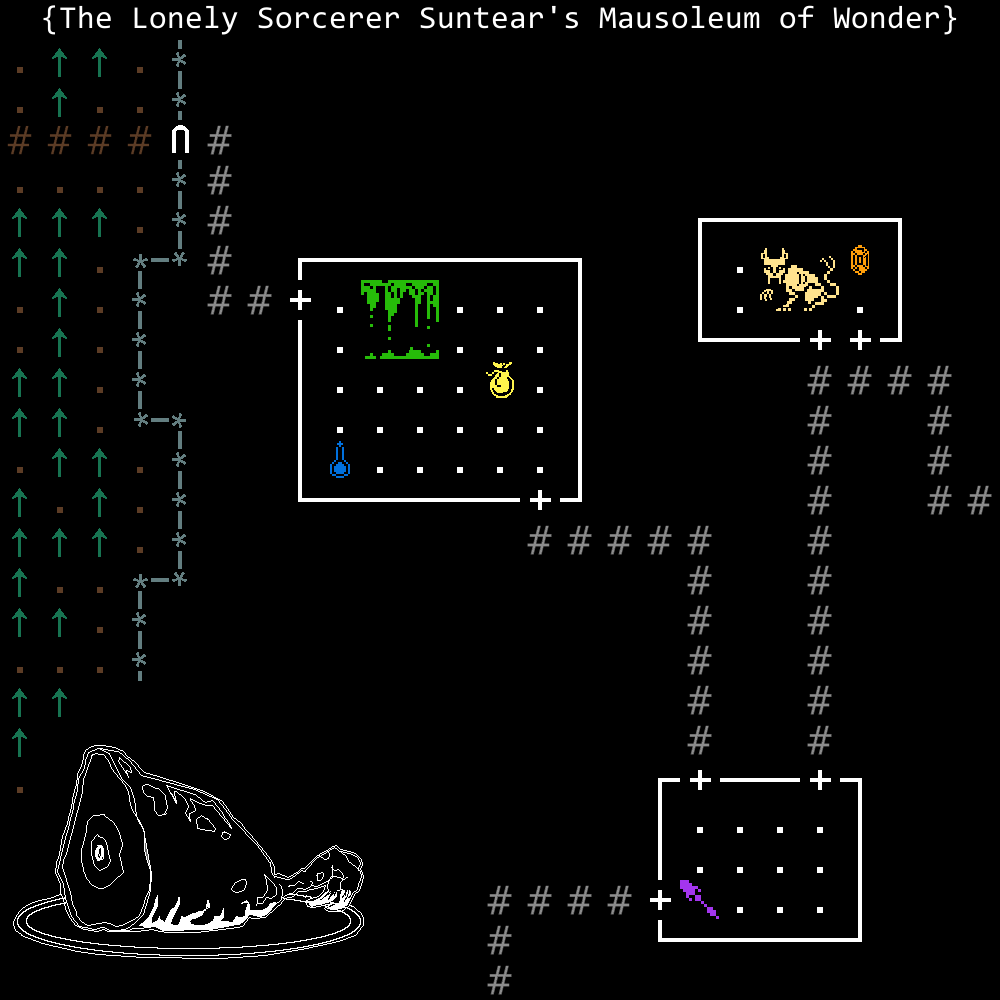The Lonely Sorcerer Suntear's Mausoleum of Wonder 