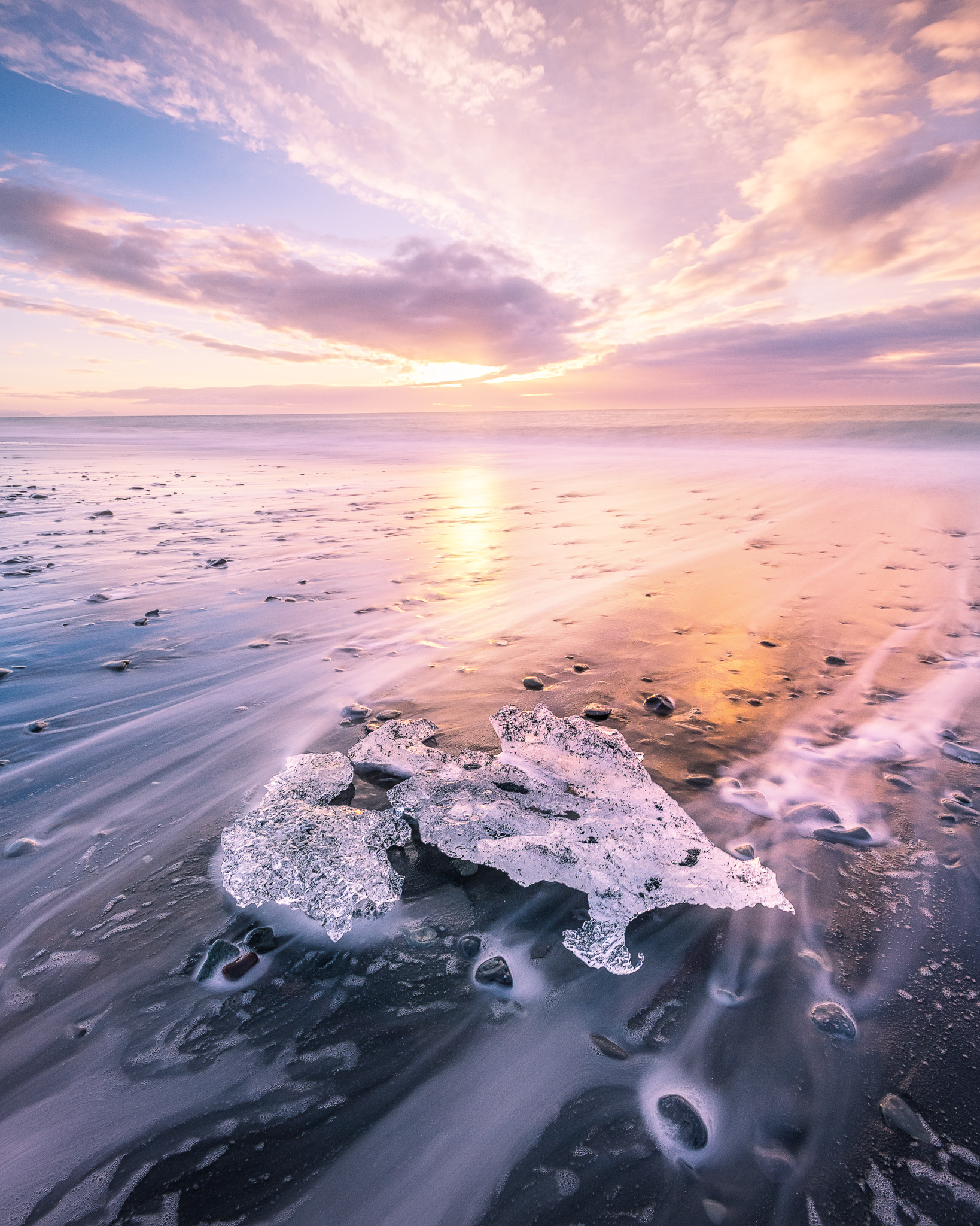 Pastel ice