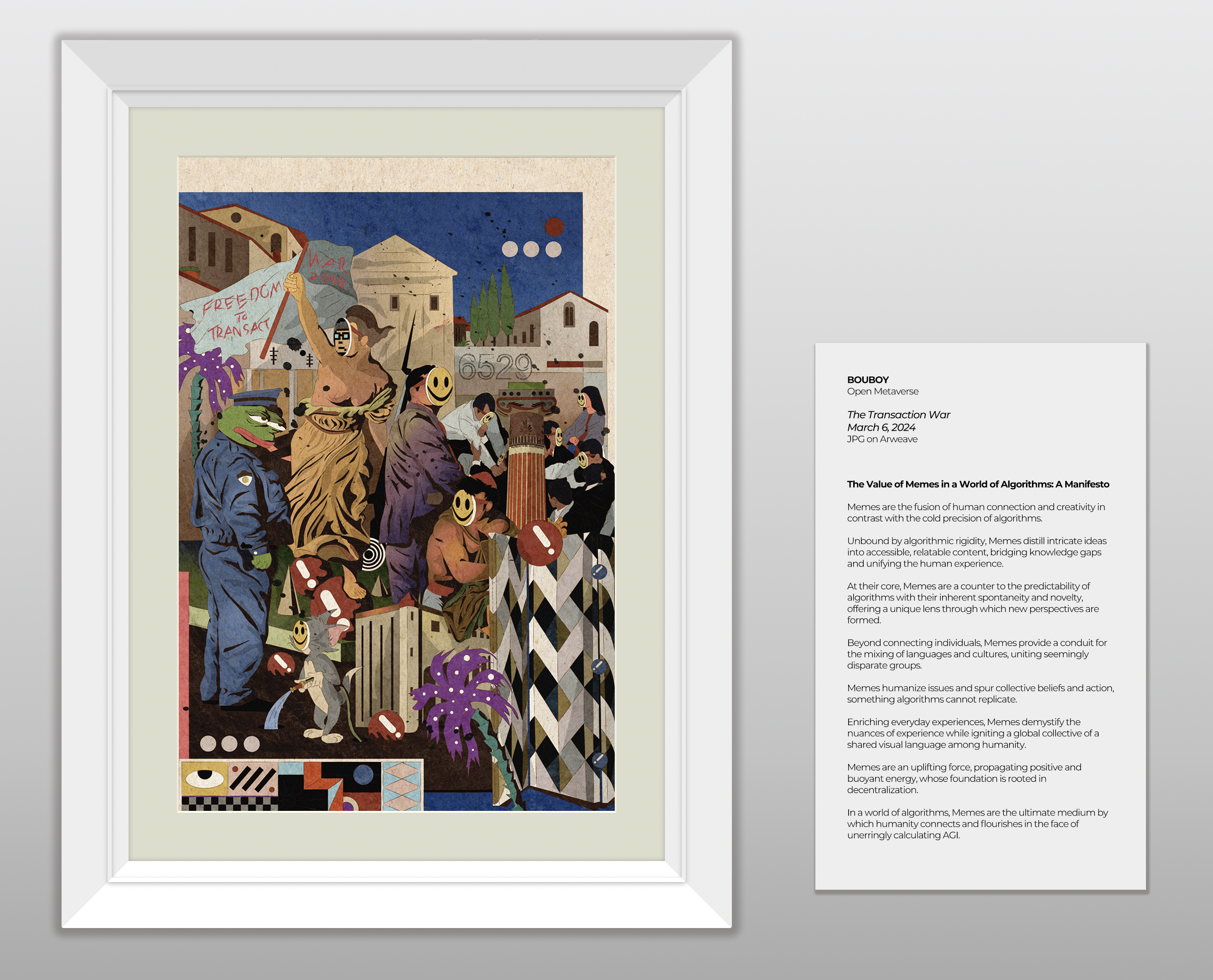 The Value of Memes in a World of Algorithms: A Manifesto