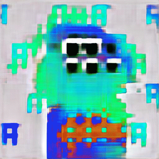 Invasive monsterGAN (10/144)