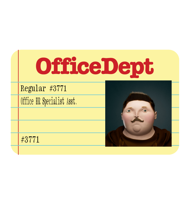 10 Ⓡ / week, Office Dept.