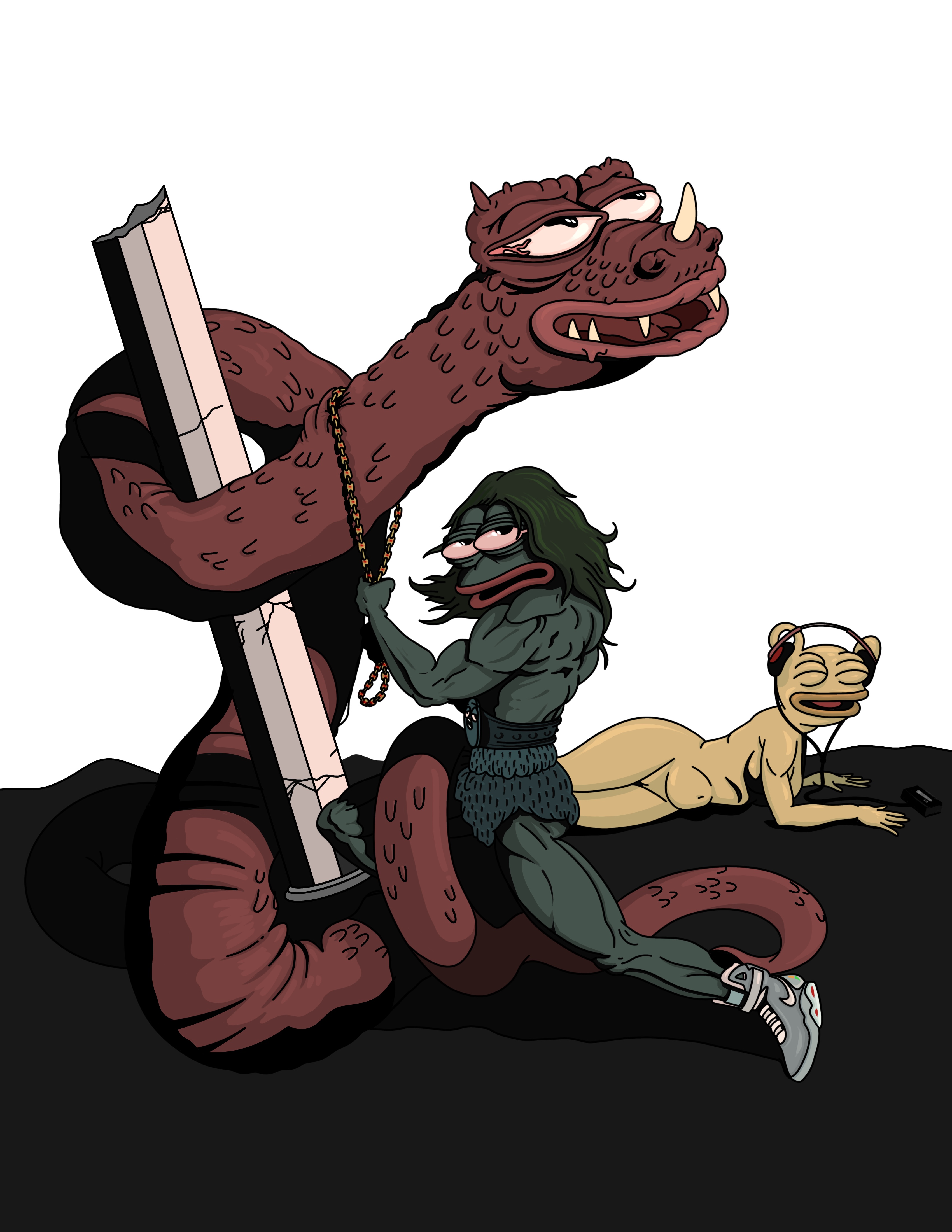 Savage Sword of Pepe III: Dolore Per Piacere #1/473