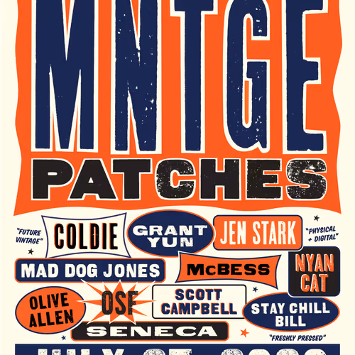 MNTGE Patches Poster