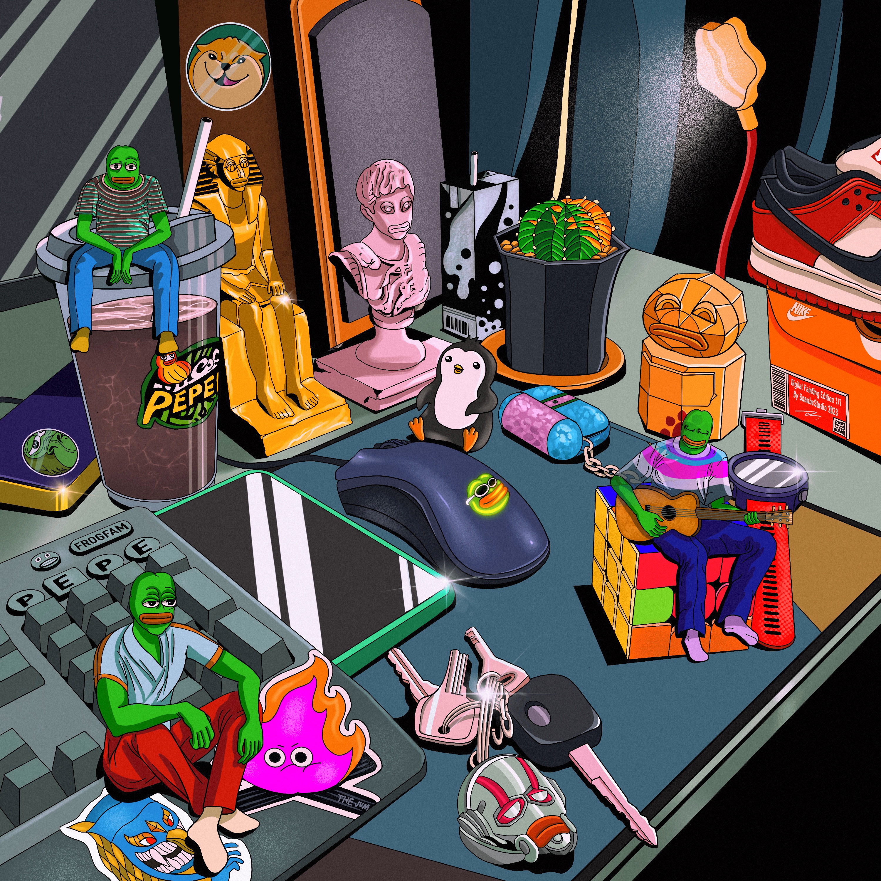 🐸PEPE  THE MOMENT 🐸