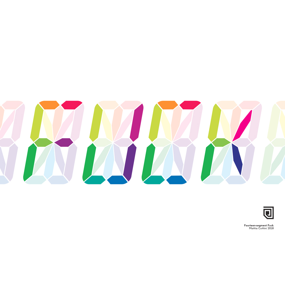 Fourteen-segment Fuck