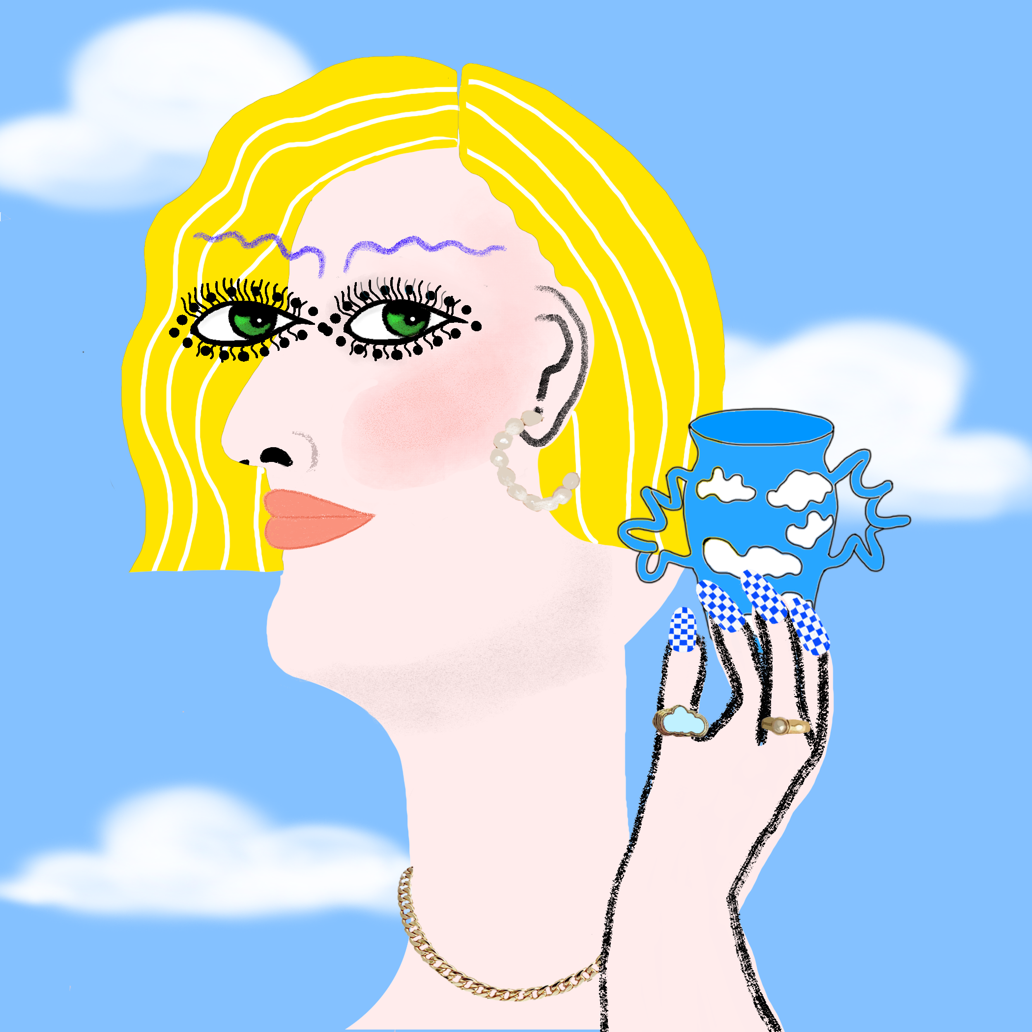 Women with Vases #75