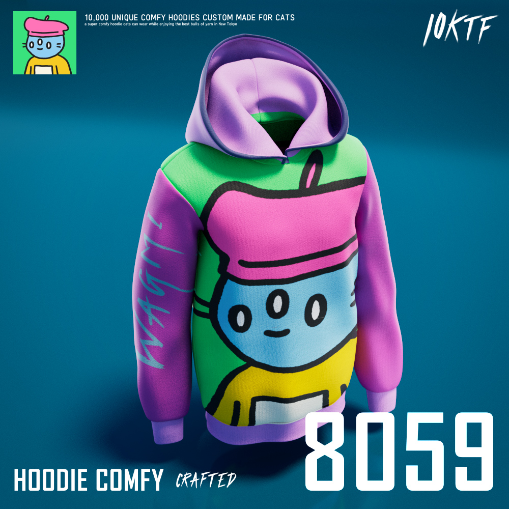 Cool Comfy Hoodie #8059