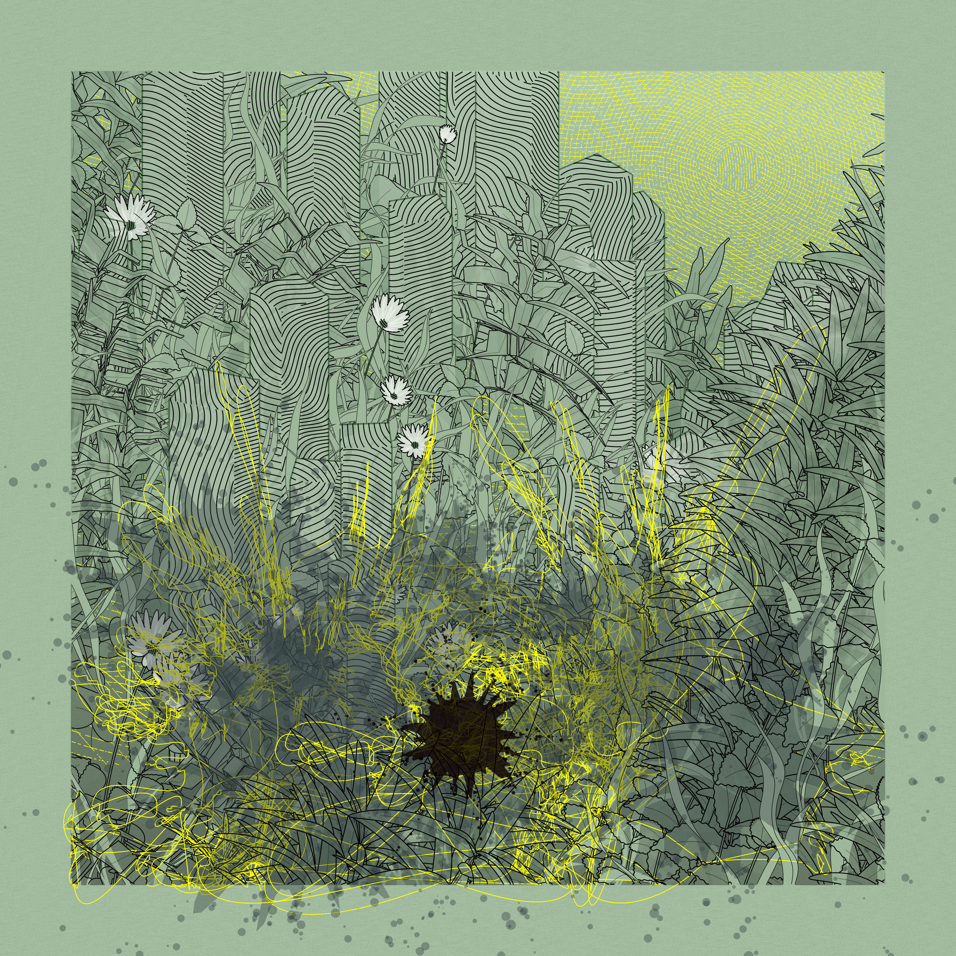 Landscape with Carbon Capture #497