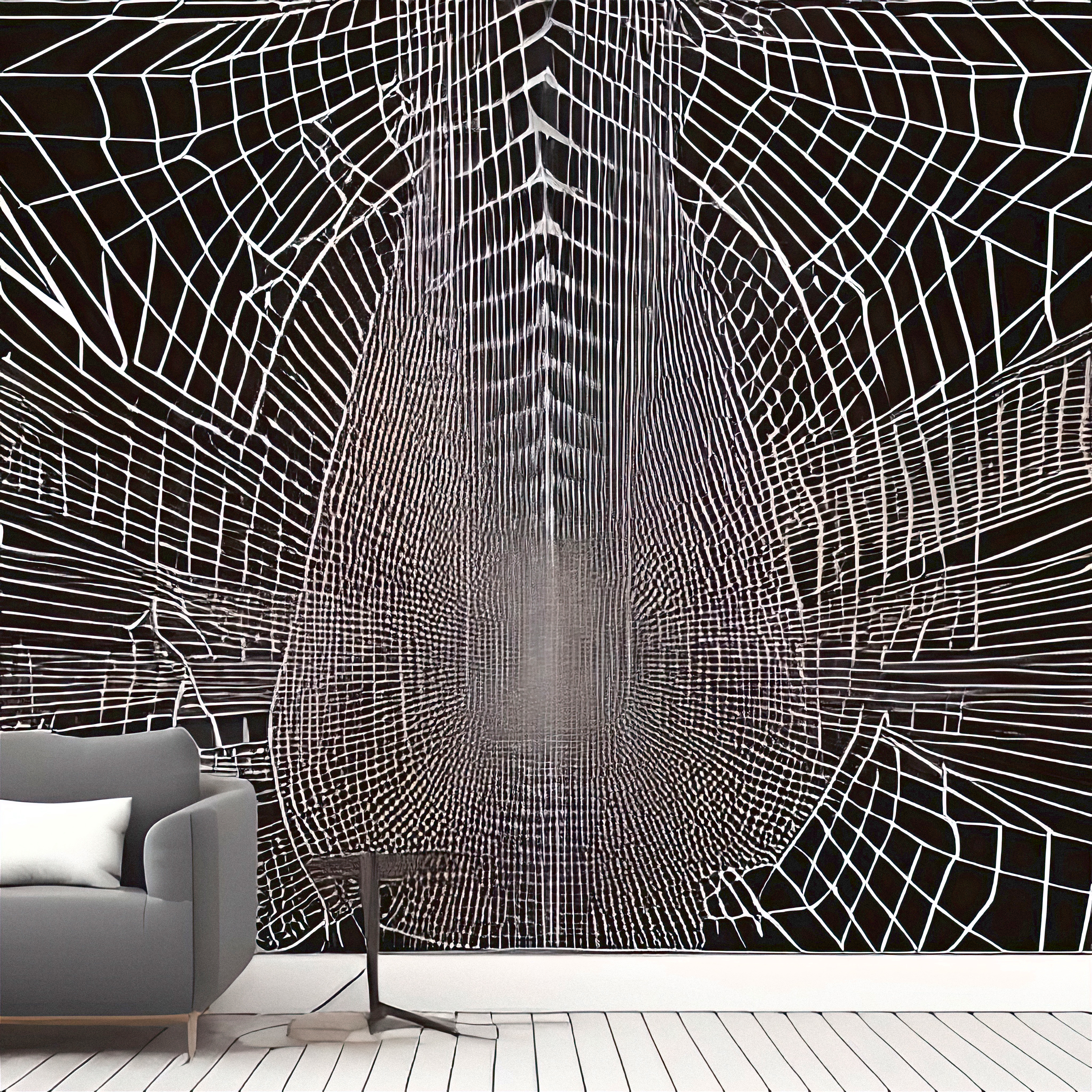 Silk Stained Glass #20