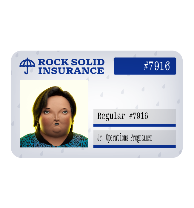 10.25 Ⓡ / week, Rock Solid Insurance