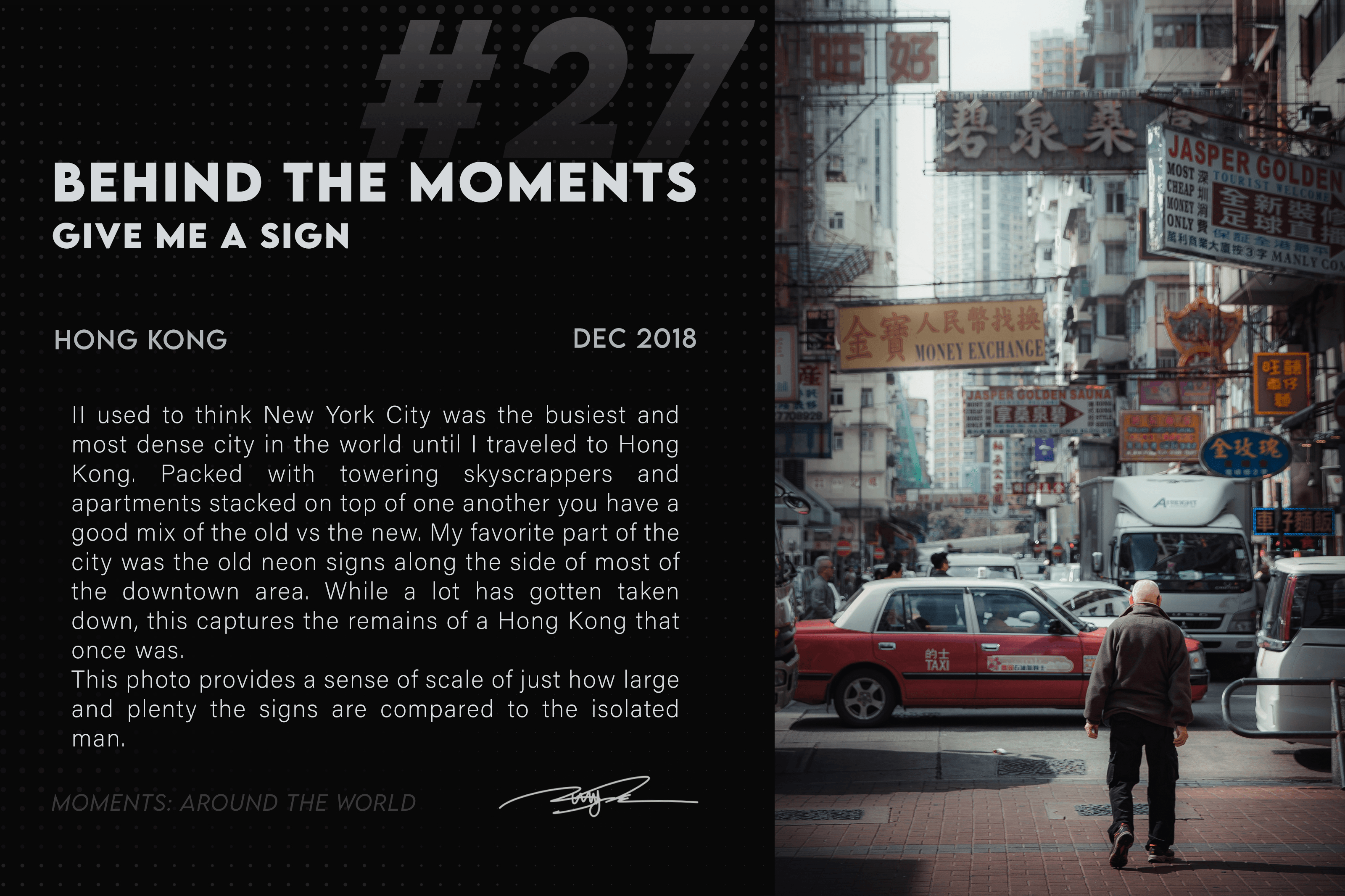 Give Me A Sign -Behind the Moments #27