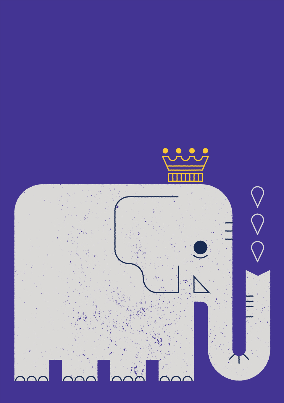 Elephant - Illustrated animals series