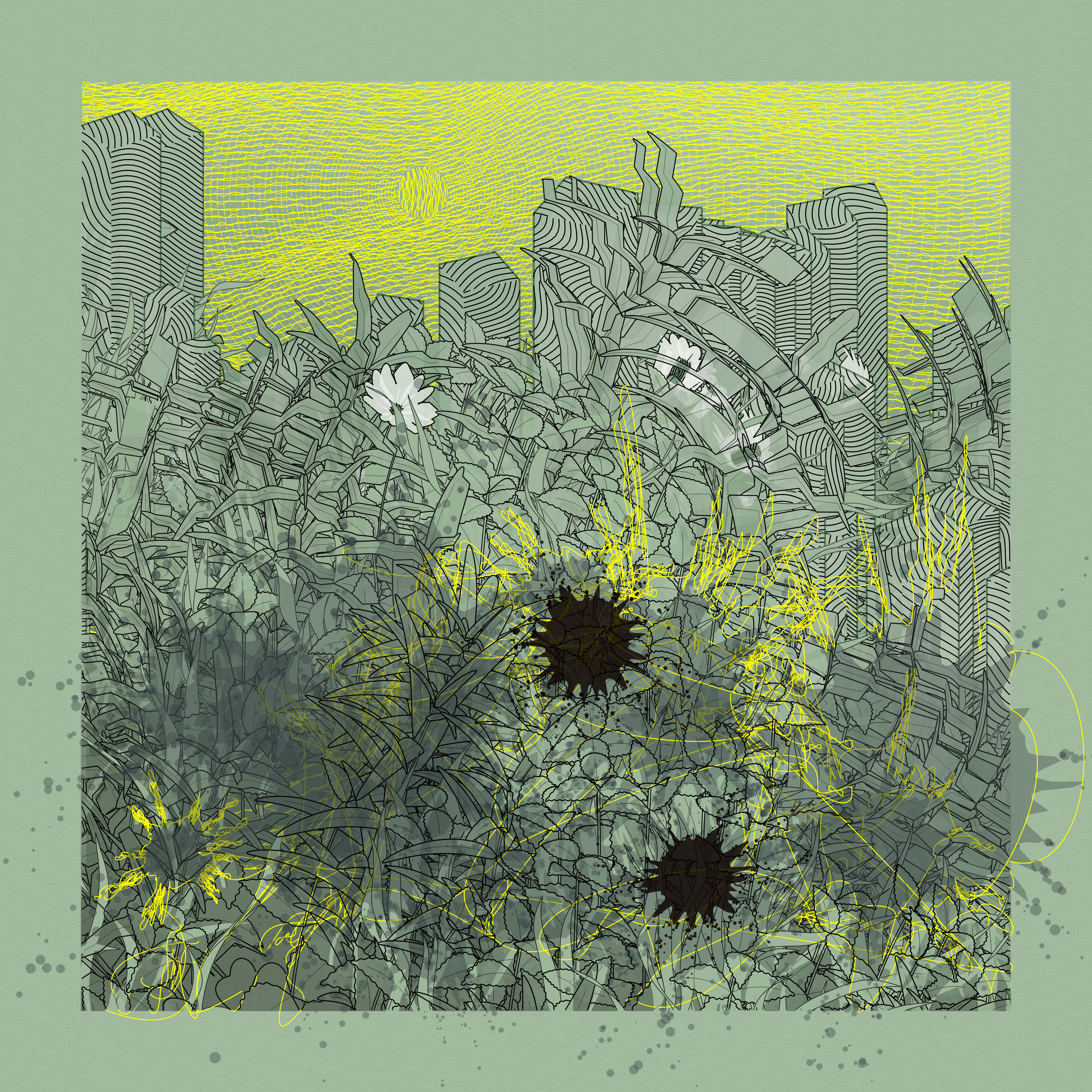 Landscape with Carbon Capture #4502