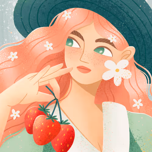 Strawberry Girl