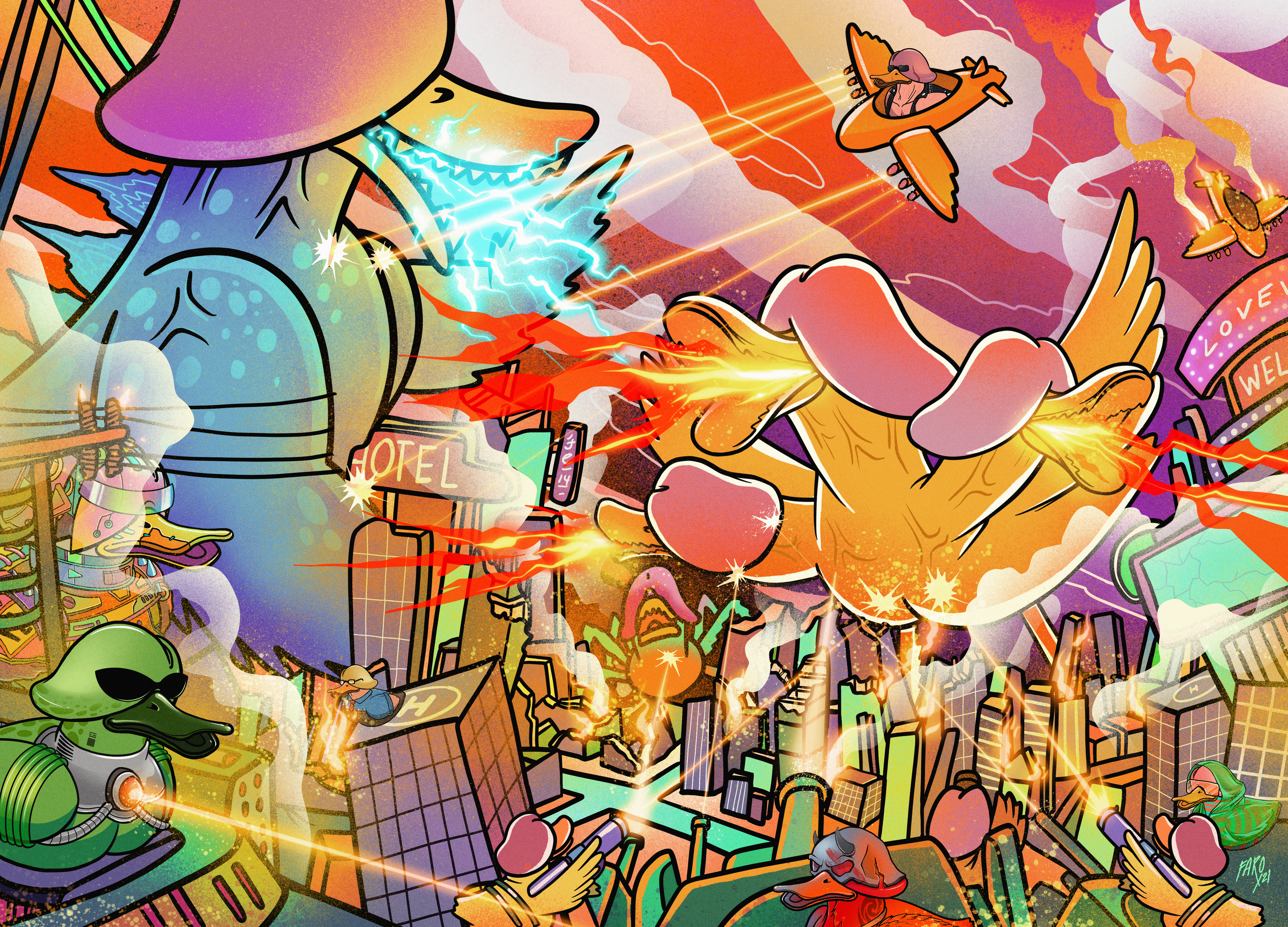 Epic Ducks War part 1