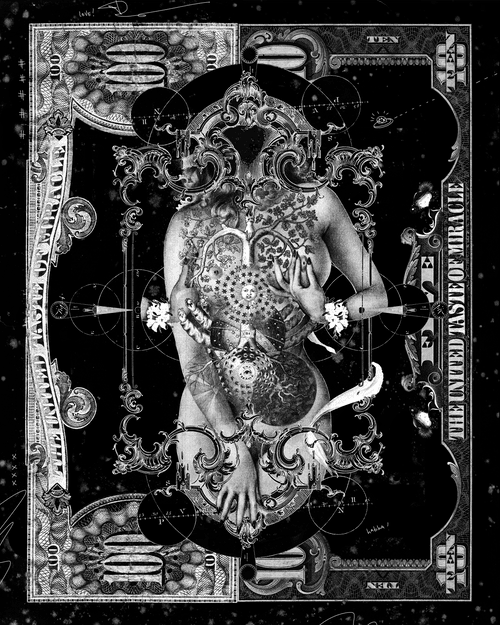 Many Faced Goddess in Noir