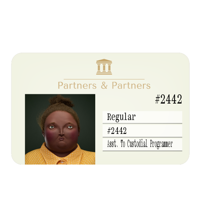 13.75 Ⓡ / week, Partners & Partners