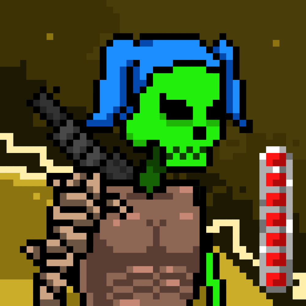 Ordinal Ladies Skull #6272