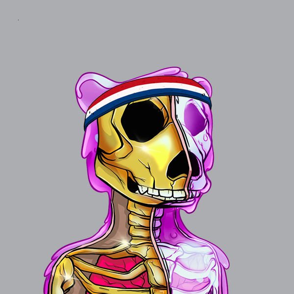 Zombie Okay Bear #3532