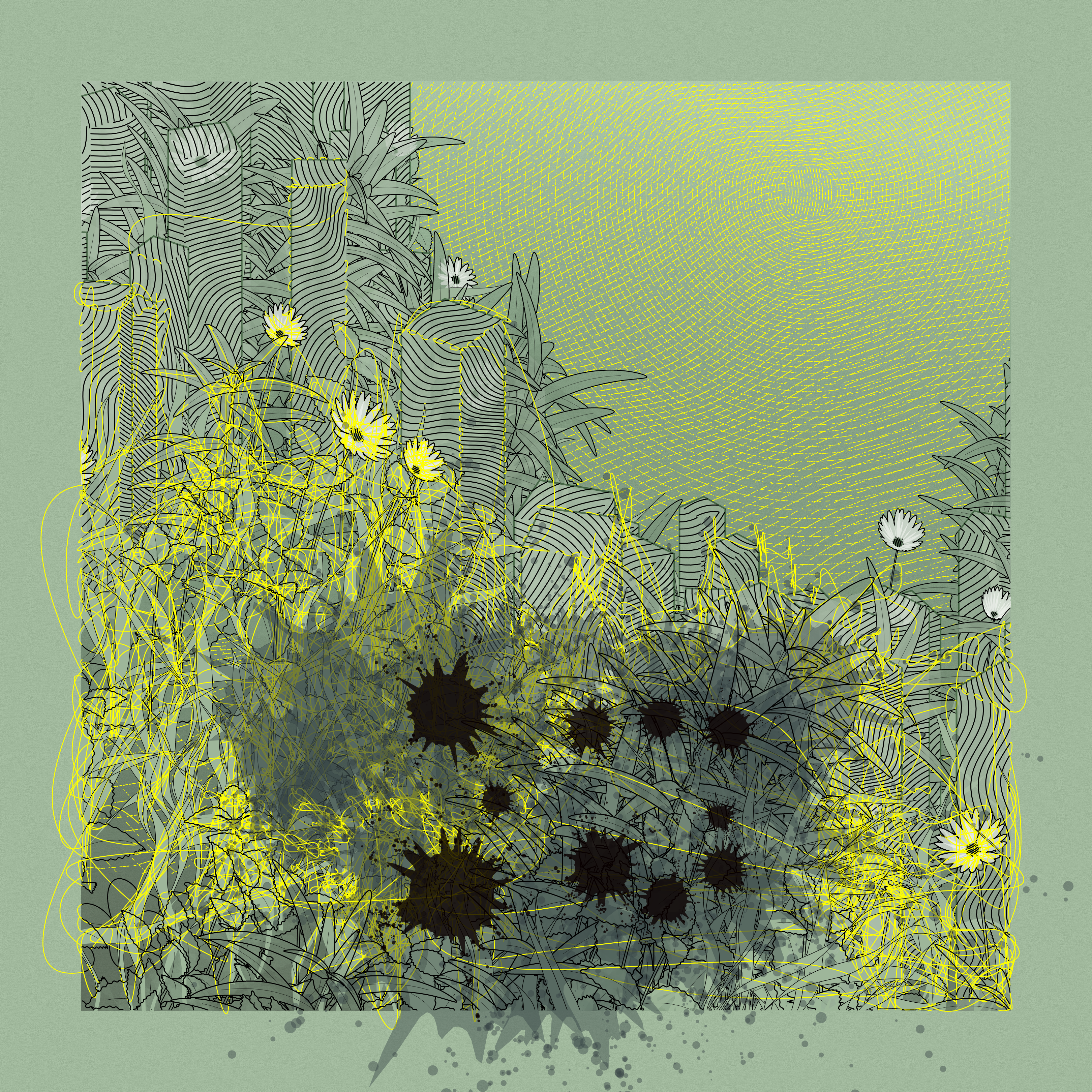 Landscape with Carbon Capture #10154