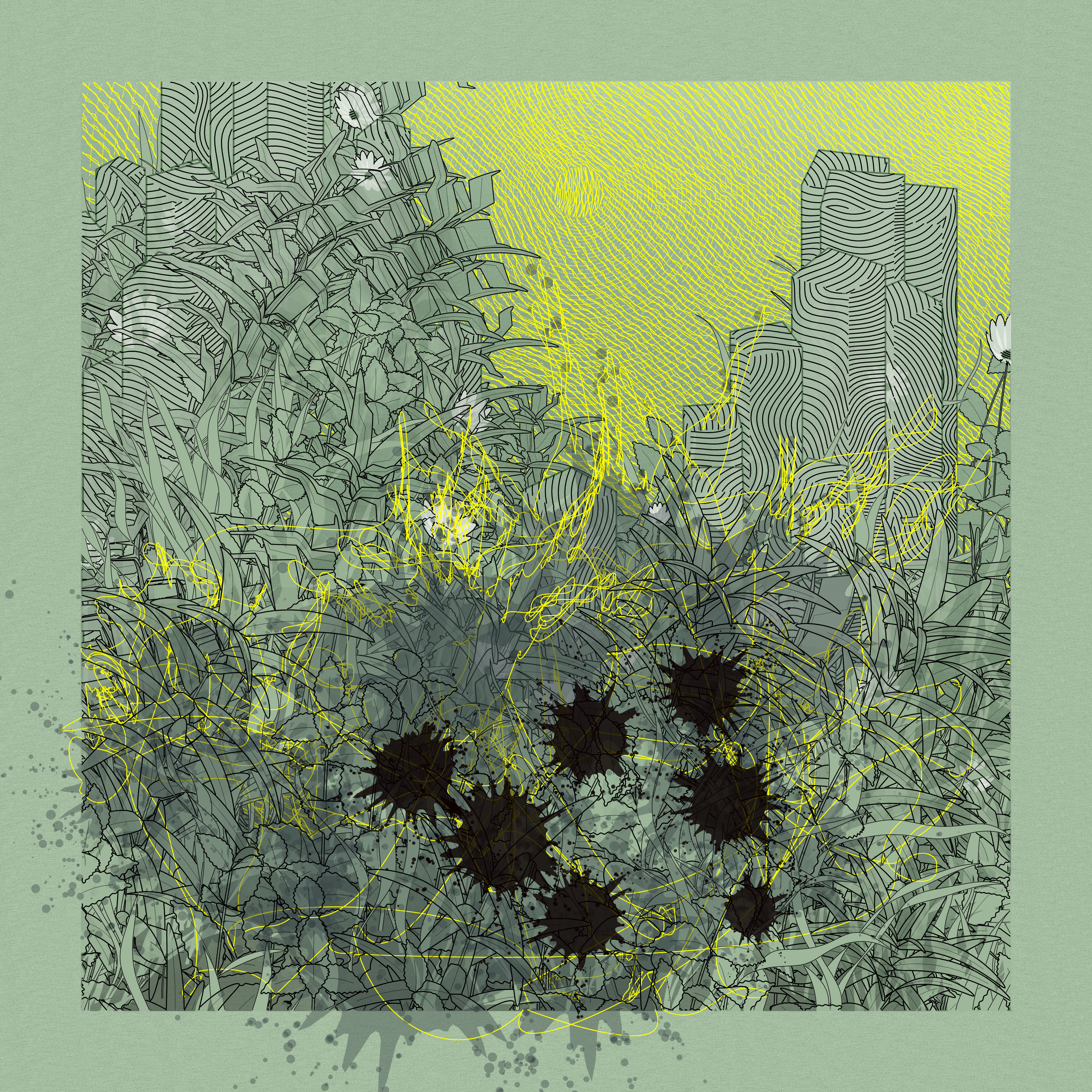 Landscape with Carbon Capture #3192