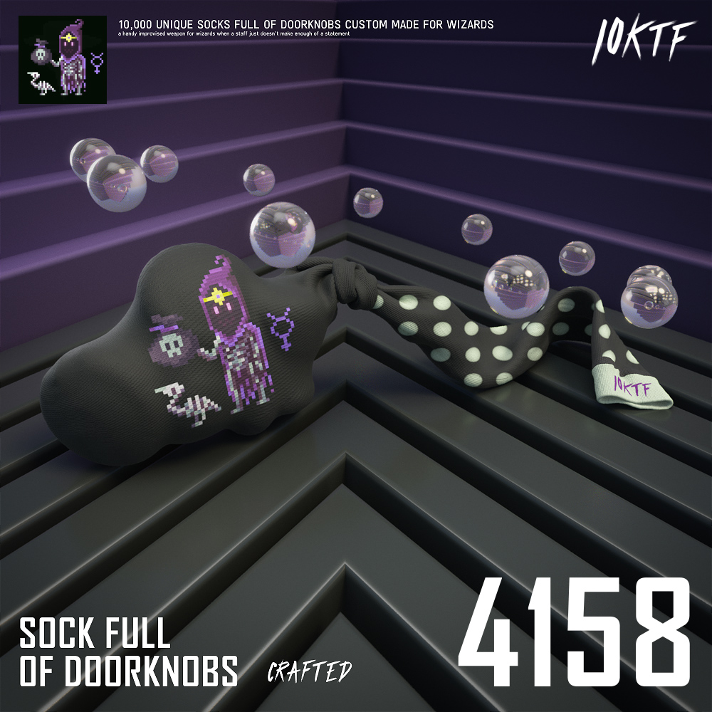 Soul Sock Full of Doorknobs #4158
