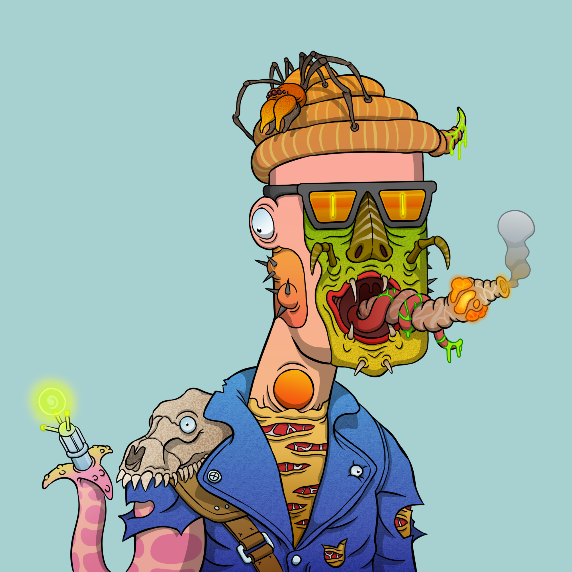 MUTANT PUNKS CITY #3572