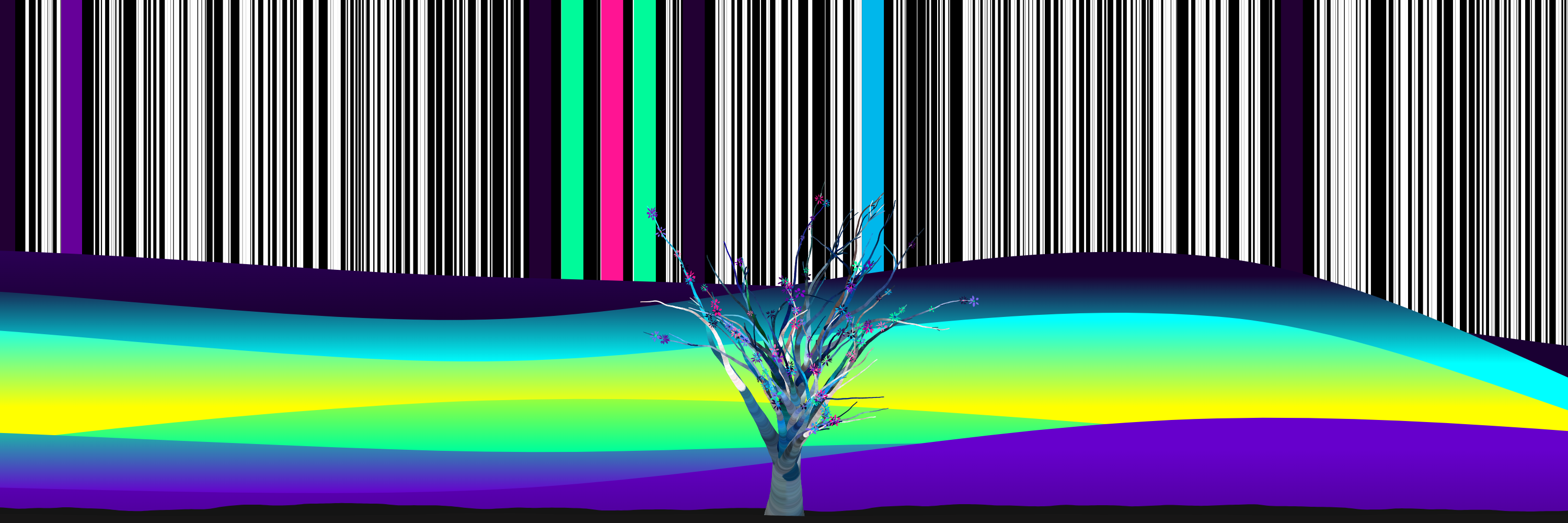 Coded Flowering Banner #014