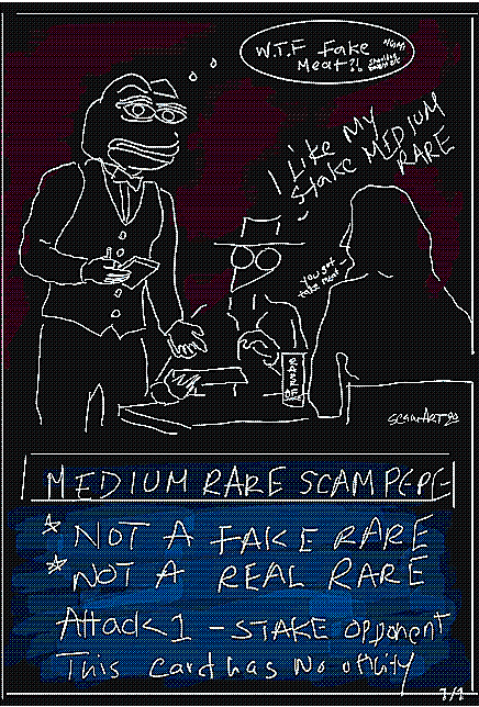 Medium Rare Scampepe #32/50