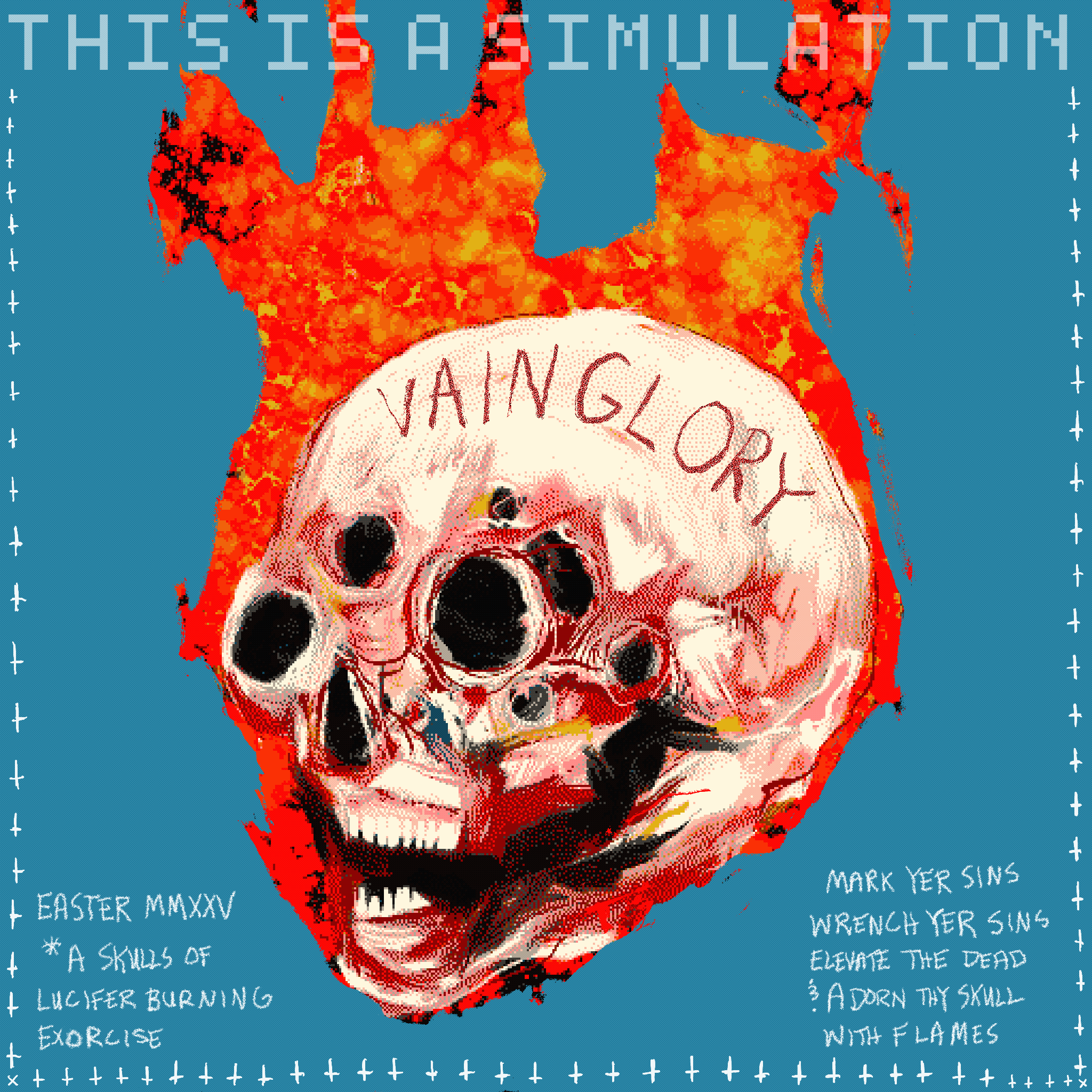 SKULL BURN SIMULATION